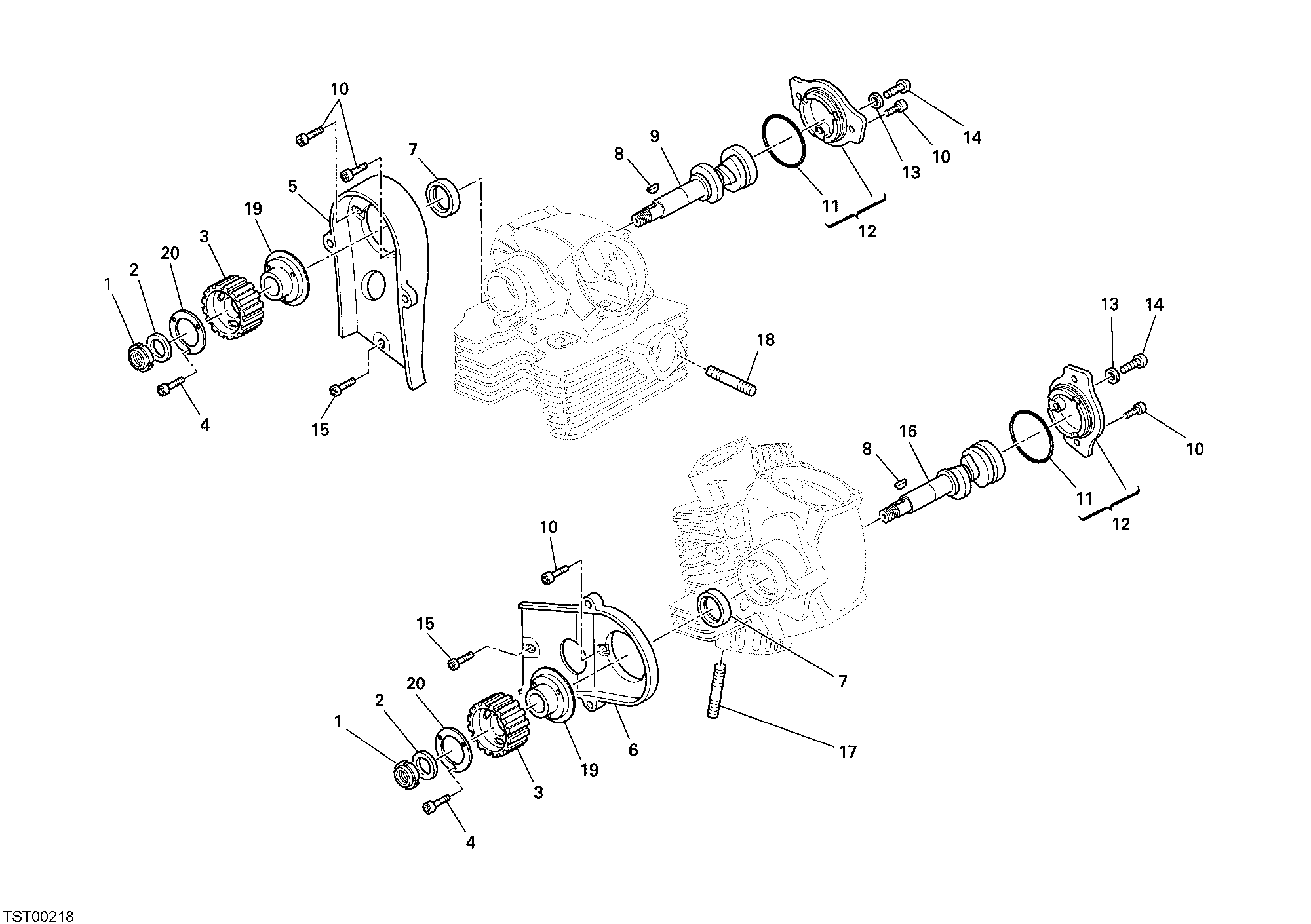013 ARBRE A CAMES POUR SPORTCLASSIC GT1000 2007