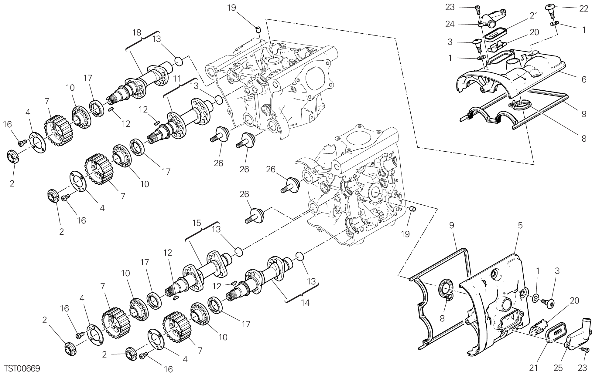013 CULASSE DISTRIBUTION POUR SUPERSPORT 2020