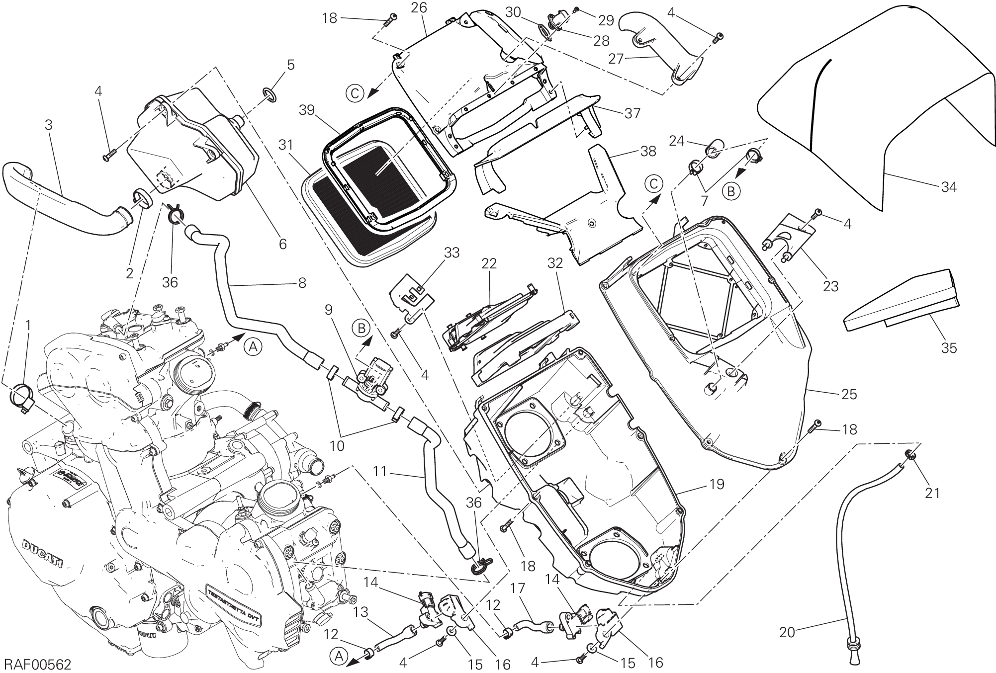 029 ADMISSION POUR MULTISTRADA 1200 ENDURO 2016