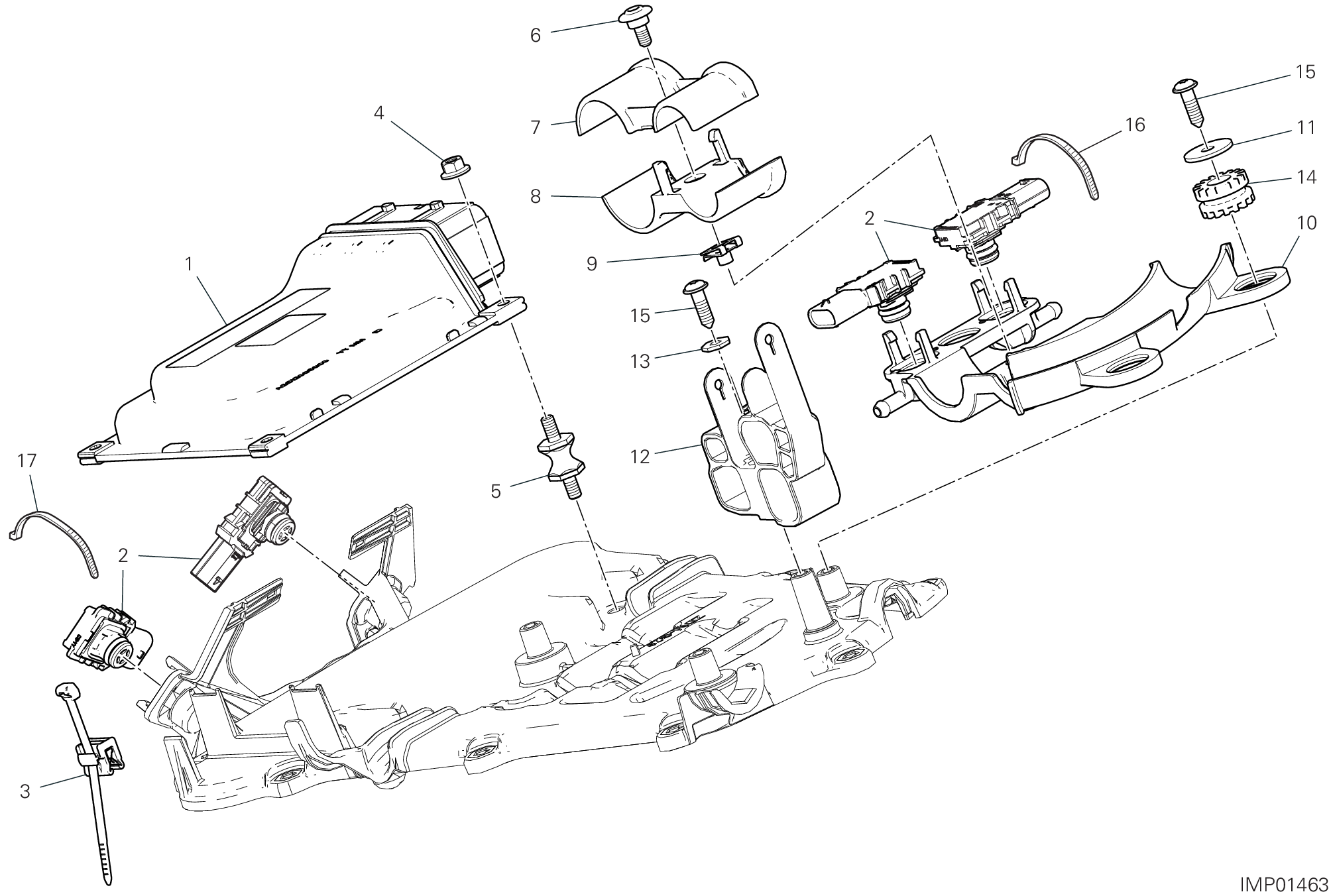 13C UNITE CONTROLE POUR MULTISTRADA V4 PIKES PEAK 2022