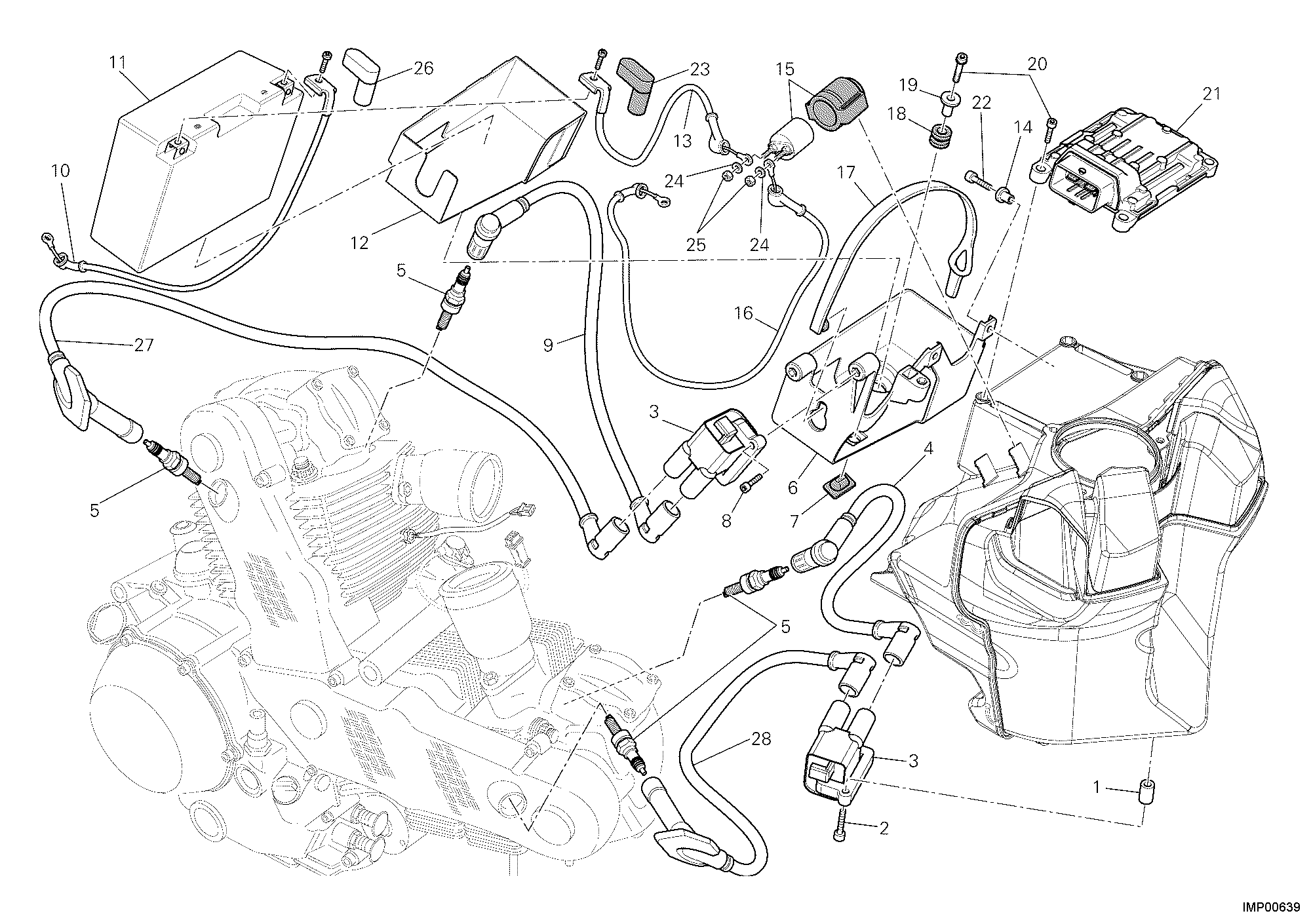 019 BATTERIE POUR MONSTER 1100 S ABS 2010