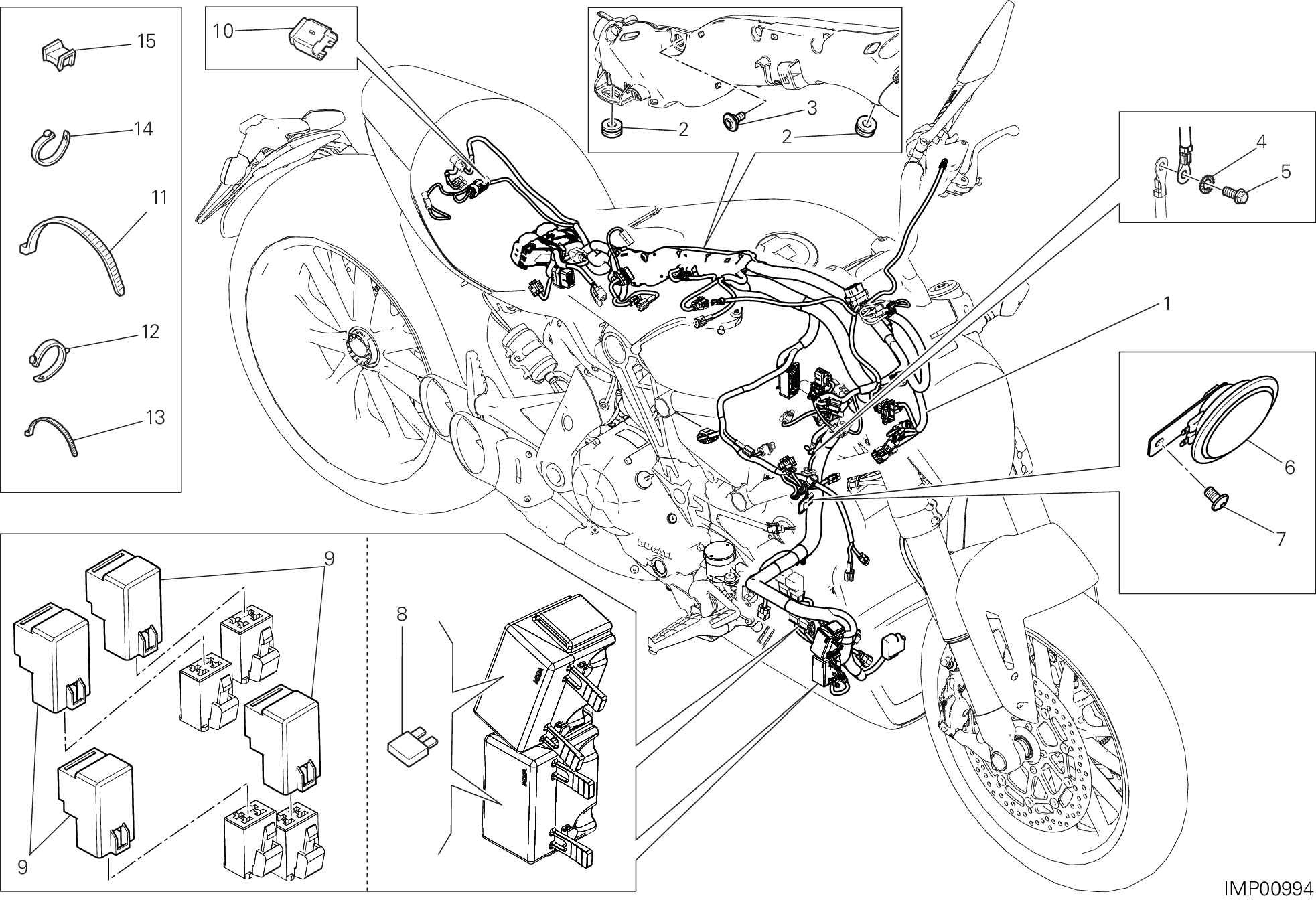 18A FAISCEAU DE FILS POUR XDIAVEL 2017