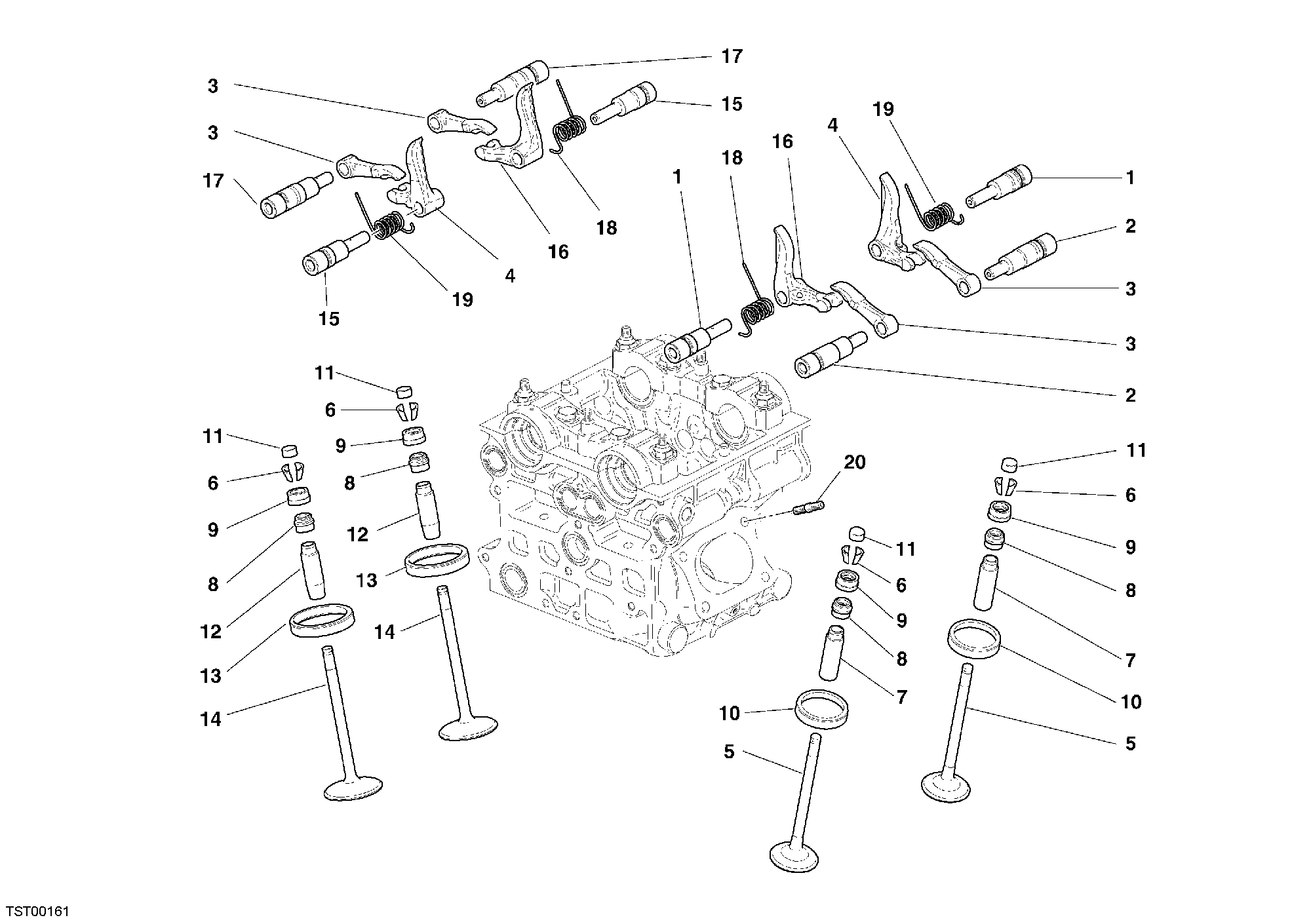 013 SOUPAPE POUR SUPERBIKE 749 R 2004