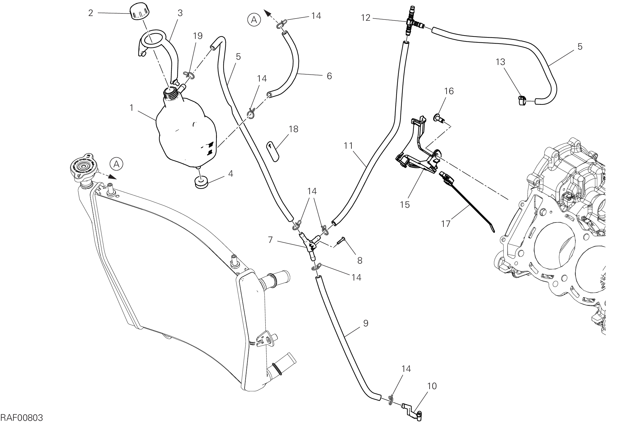 25D VASE EXPANSION POUR SUPERBIKE PANIGALE V4 2025