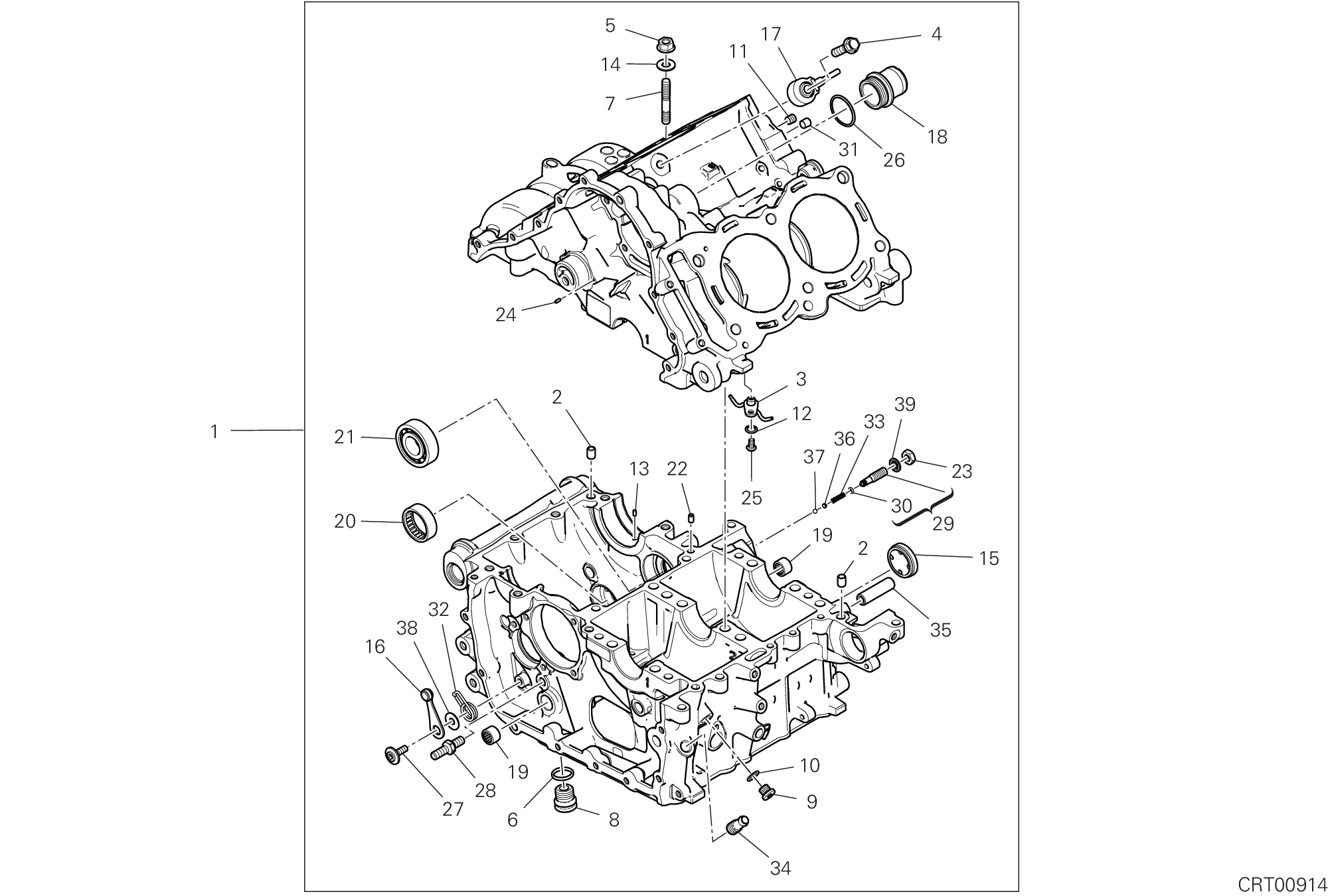 09A PAIRE DE DEMI CARTERS POUR SUPERBIKE SUPERLEGGERA V4 2021