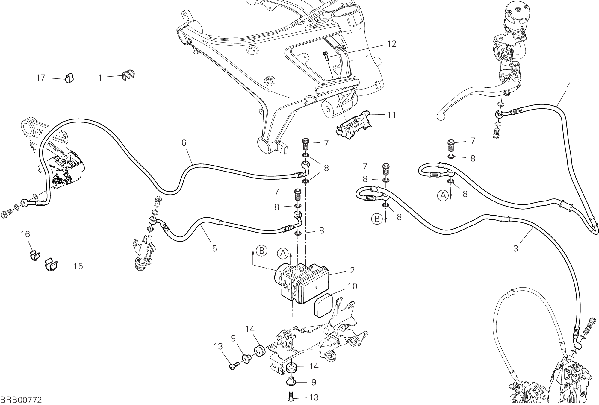 19C SYSTEME DE FREIN ABS POUR MONSTER 2021