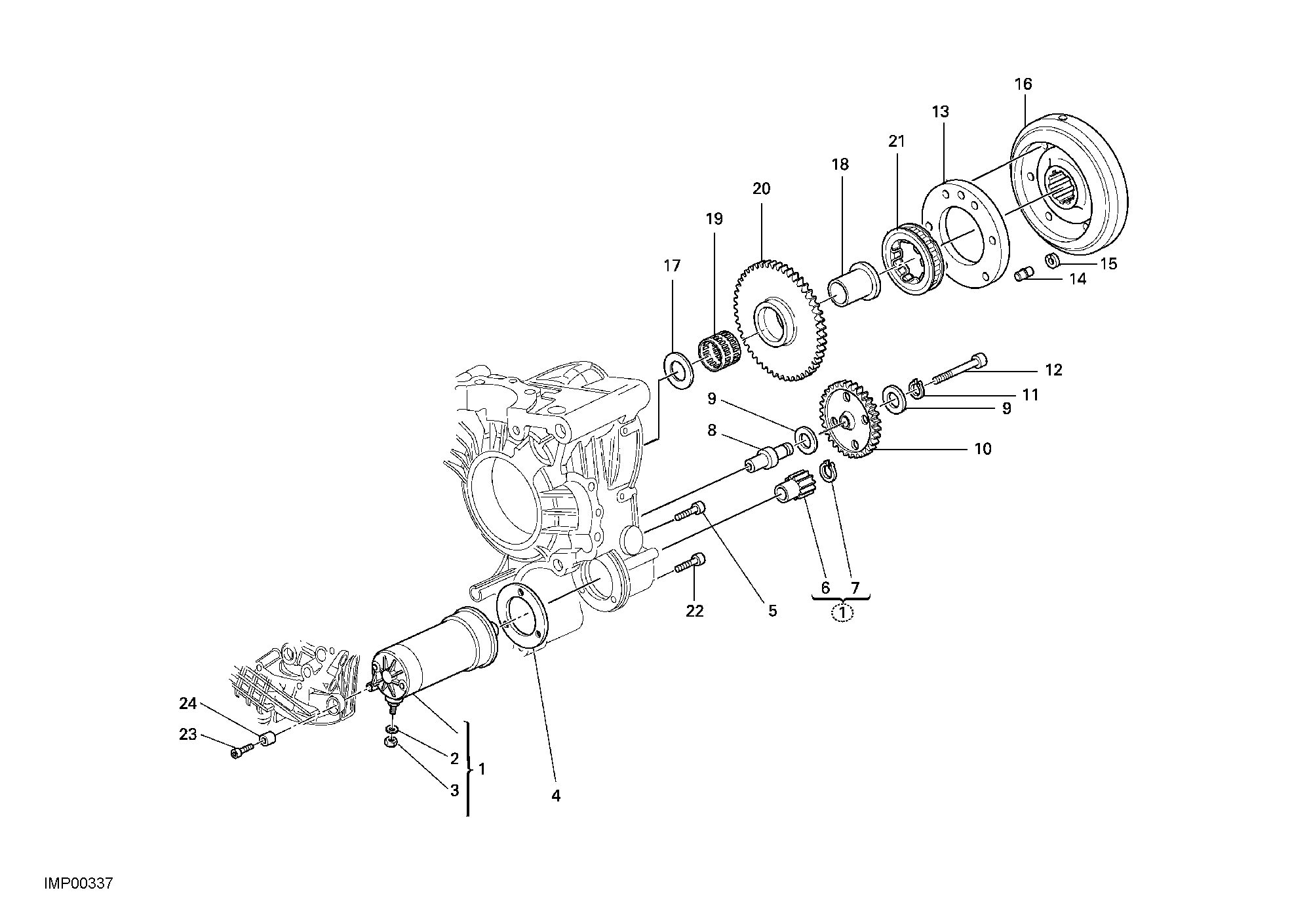 012 DEMARREUR ELECTRIQUE POUR SUPERBIKE 749 DARK 2006
