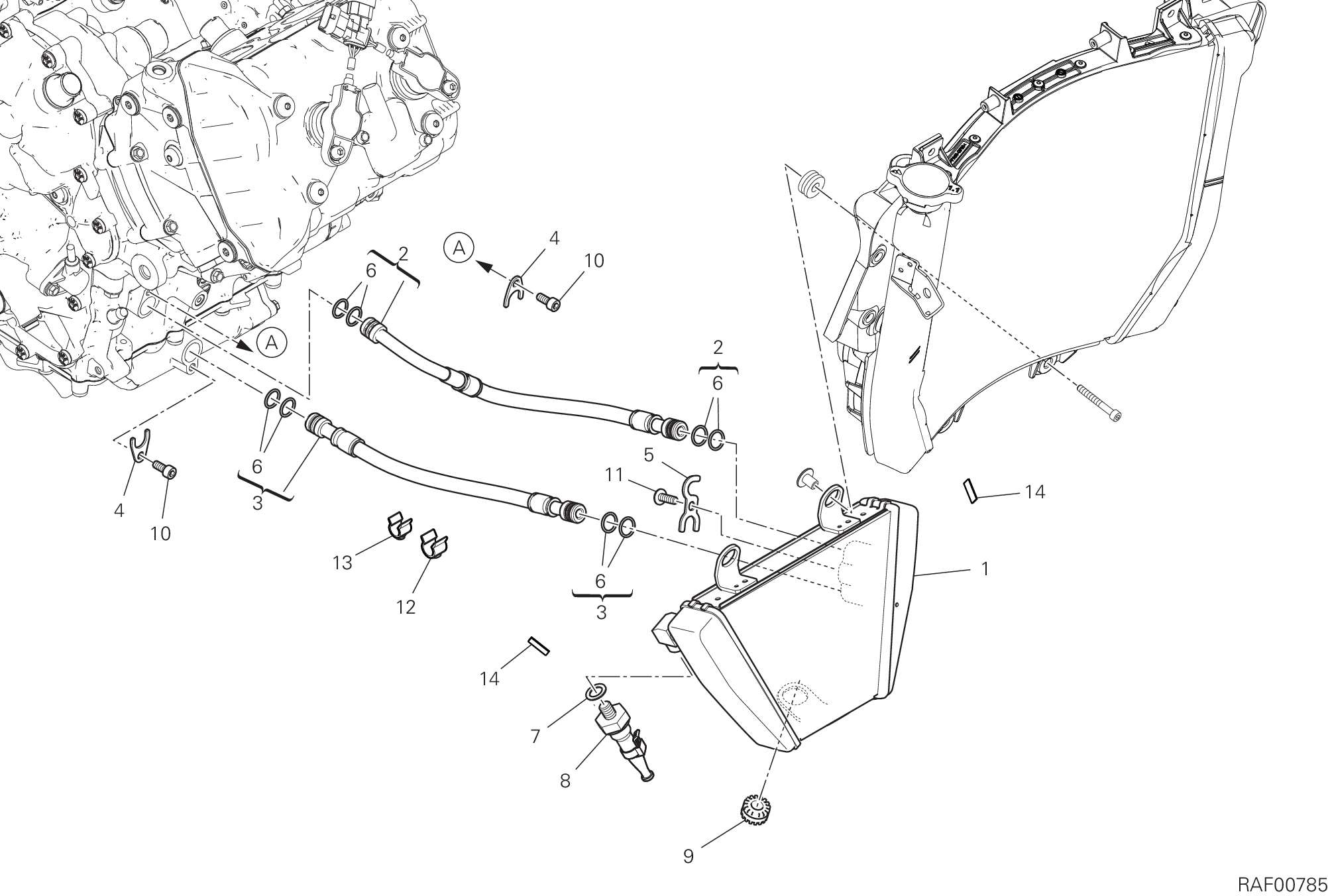 33A RADIATEUR A HUILE POUR DIAVEL FOR BENTLEY MULLINER 2025