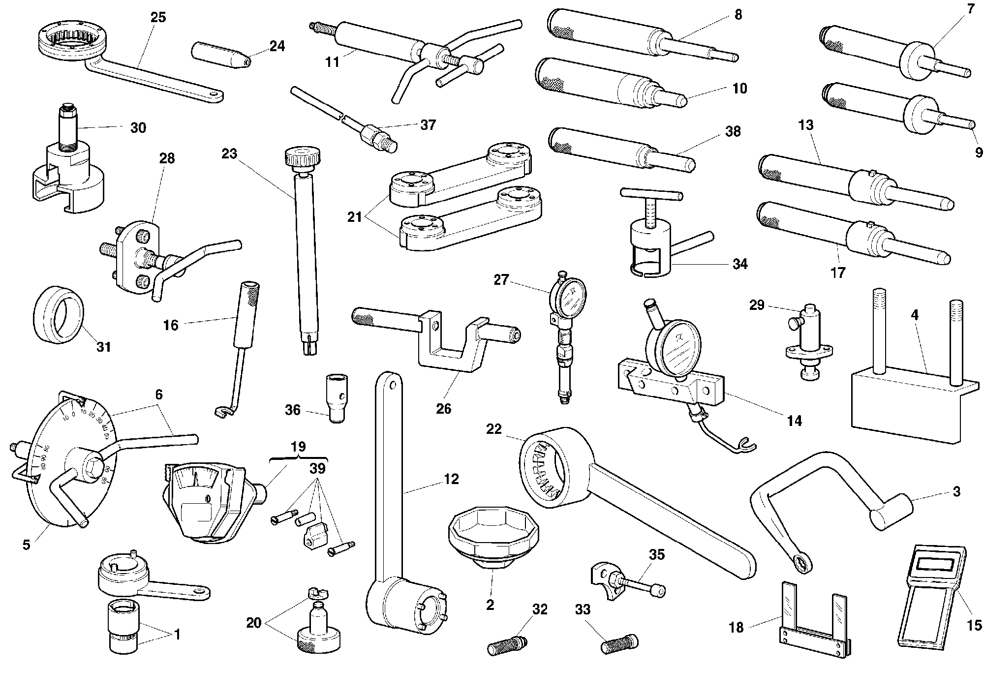 010 OUTILS DASSISTANCE MOTEUR POUR SUPERBIKE 748 1999