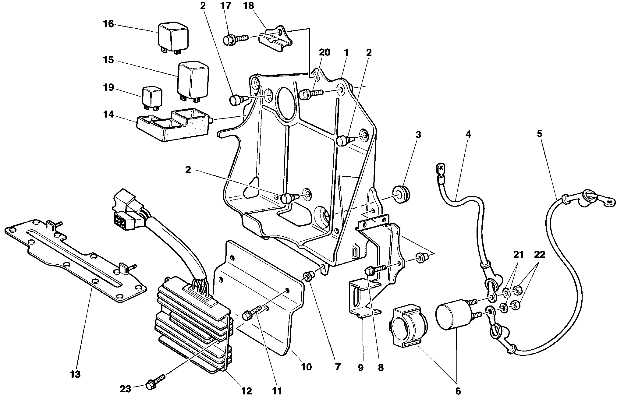 117 FAISCEAU DE FILS POUR SUPERBIKE 748 1998