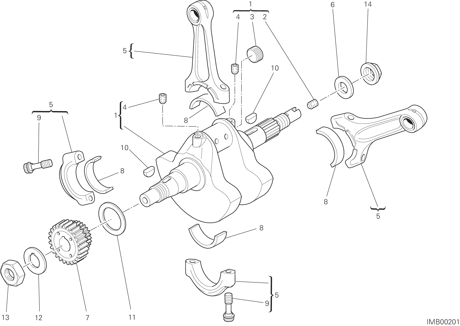006 VILEBREQUIN POUR MONSTER 796 ABS 2014