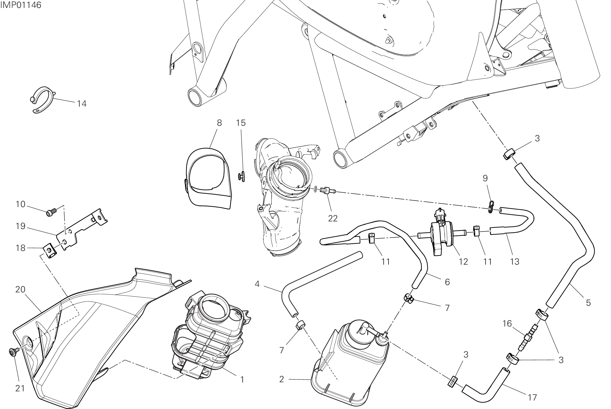 36B FILTRE CANISTER POUR SCRAMBLER NIGHTSHIFT 2021