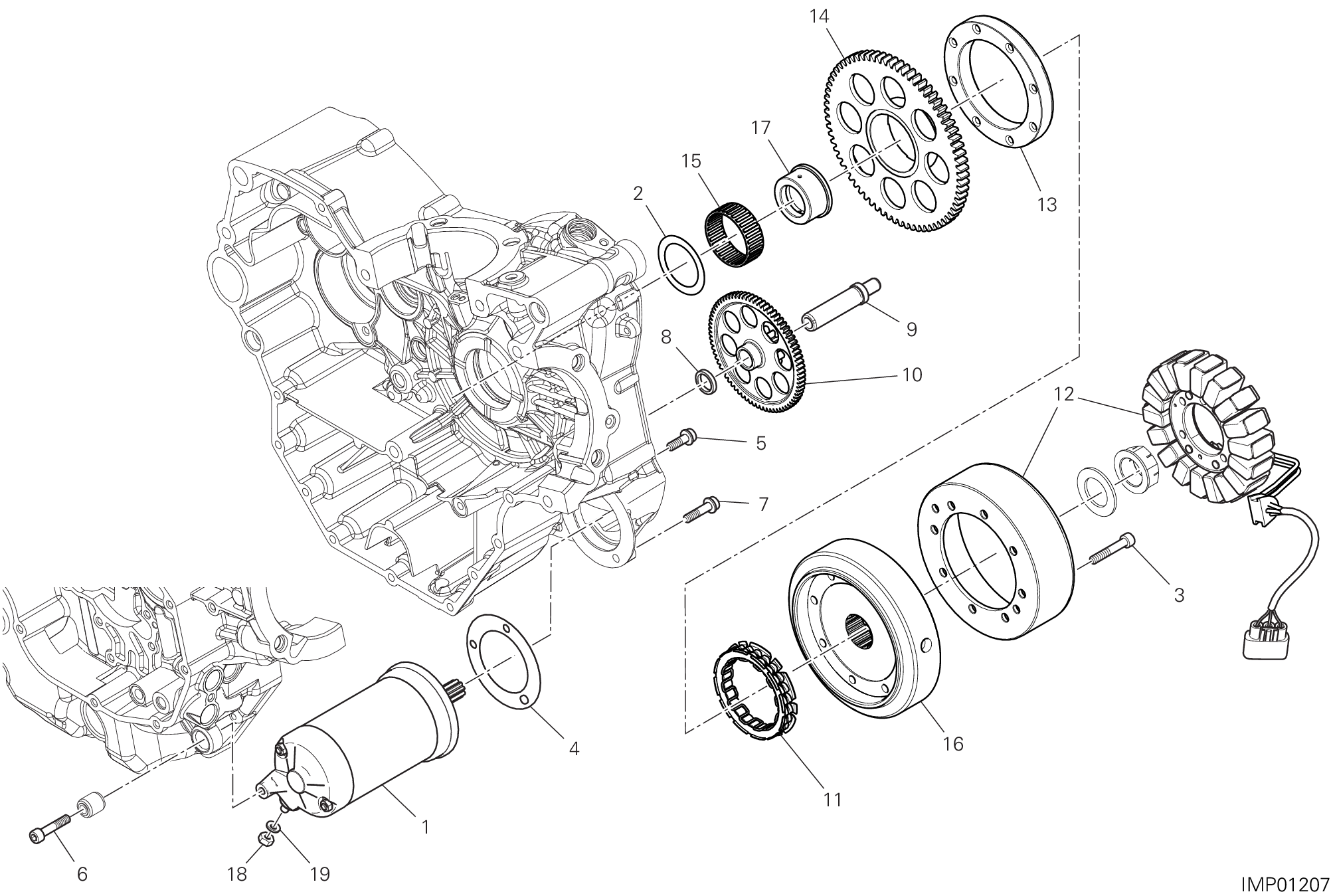 012 DEMARRAGE ELECTRIQUE POUR MULTISTRADA 950 2019