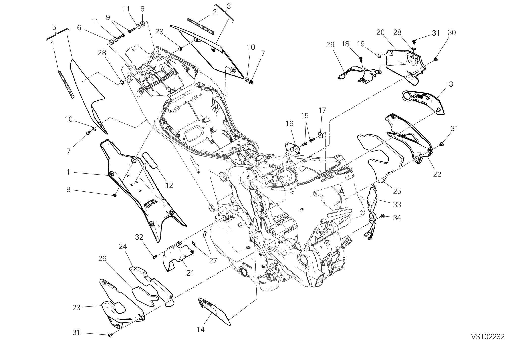 36C HABILLAGE POUR MONSTER SP 2023