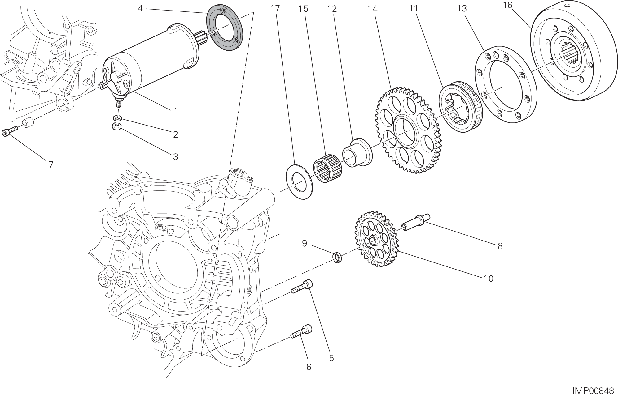 012 DEMARRAGE ELECTRIQUE POUR HYPERMOTARD HYPERSTRADA 2015