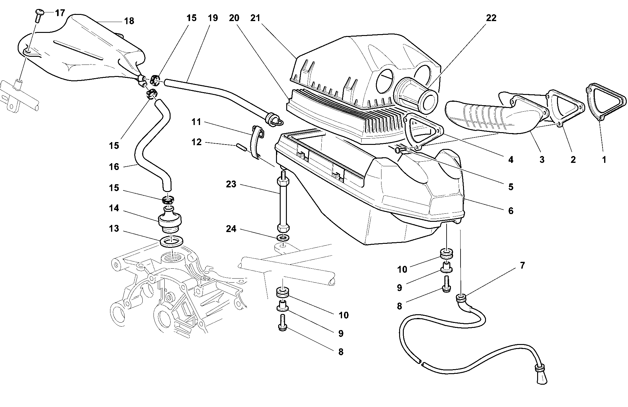 033 ADMISSION POUR SPORT TOURING ST4 1999