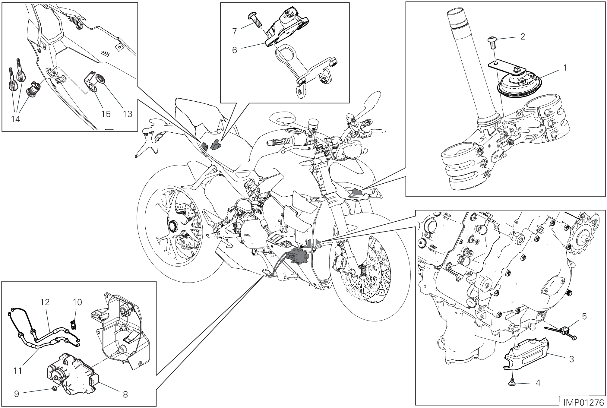 13E DISOISITIF ELECTRIQUES POUR STREETFIGHTER V4 S 2023