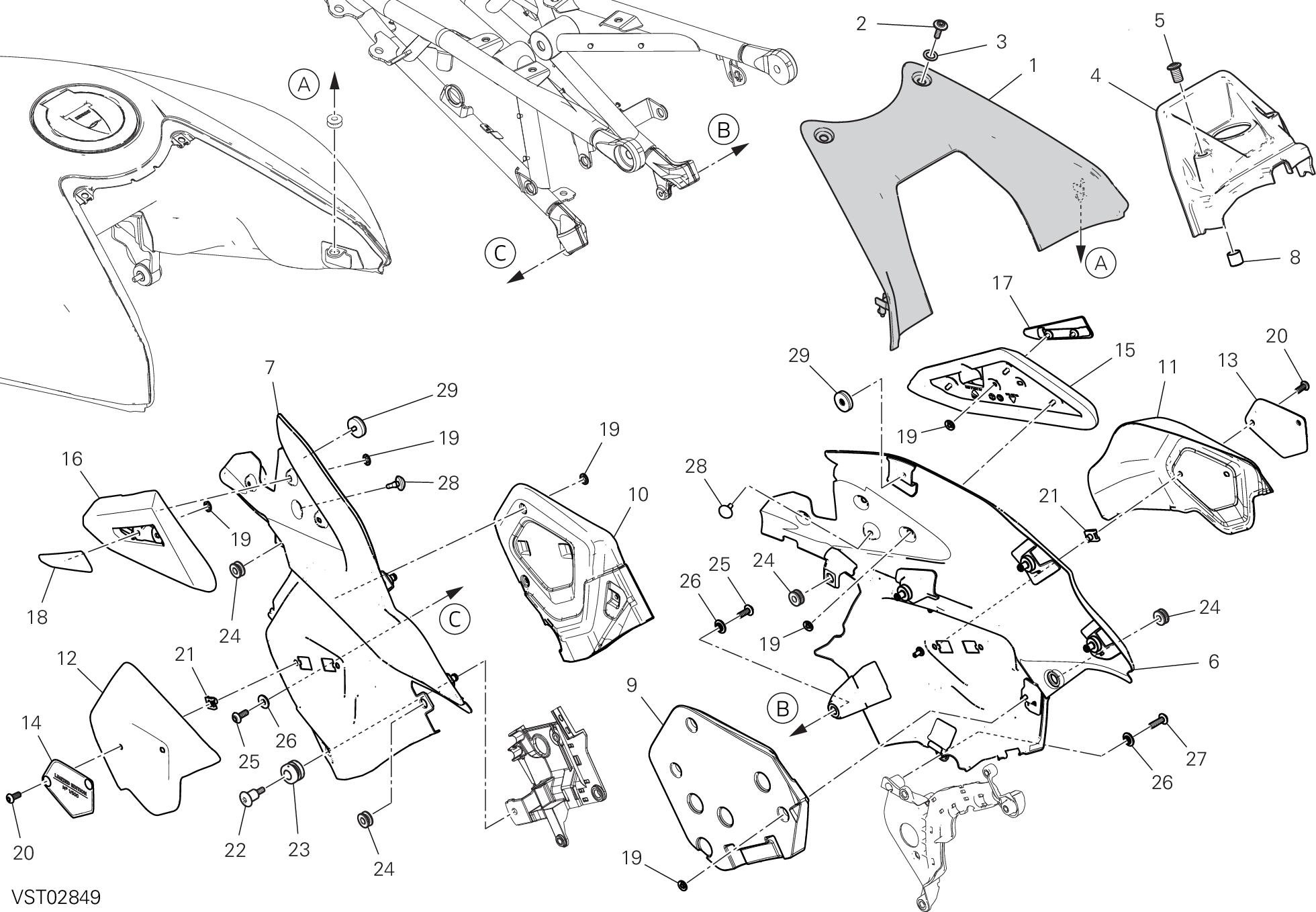 36C HABILLAGE POUR DIAVEL FOR BENTLEY 2024