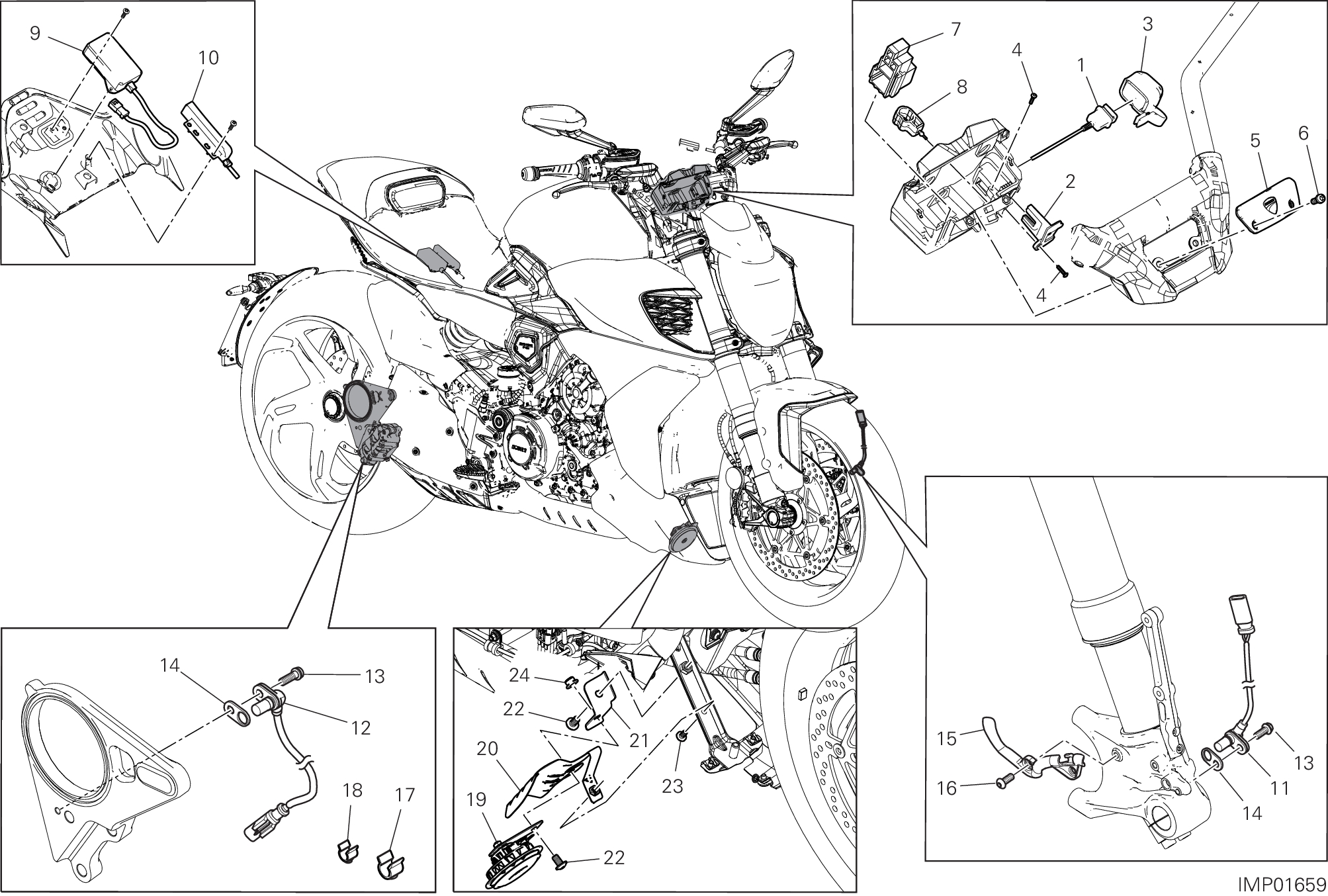 12G DISOISITIF ELECTRIQUES POUR DIAVEL FOR BENTLEY 2024