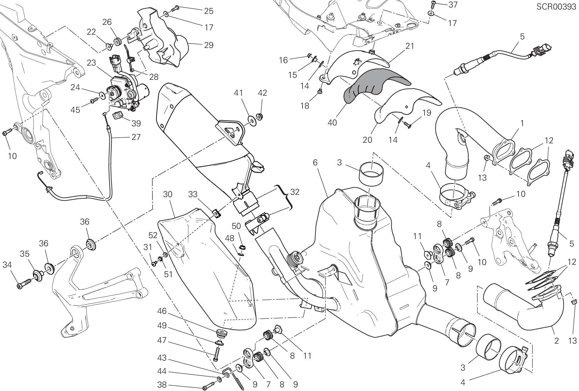 019 ECHAPPEMENT POUR MULTISTRADA V2 2023