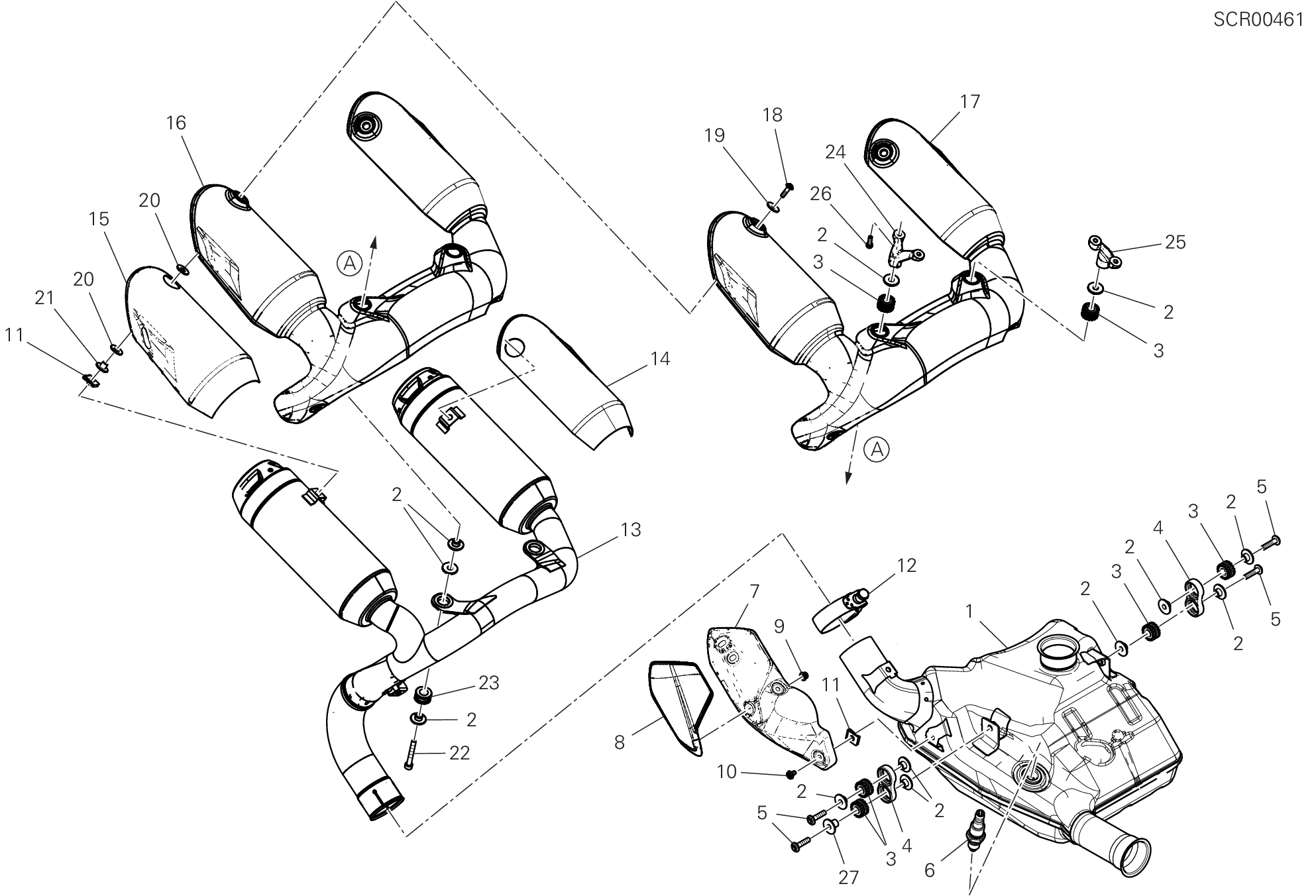 31A SILENCIEUX POUR SUPERBIKE PANIGALE V2 S NEW 2025