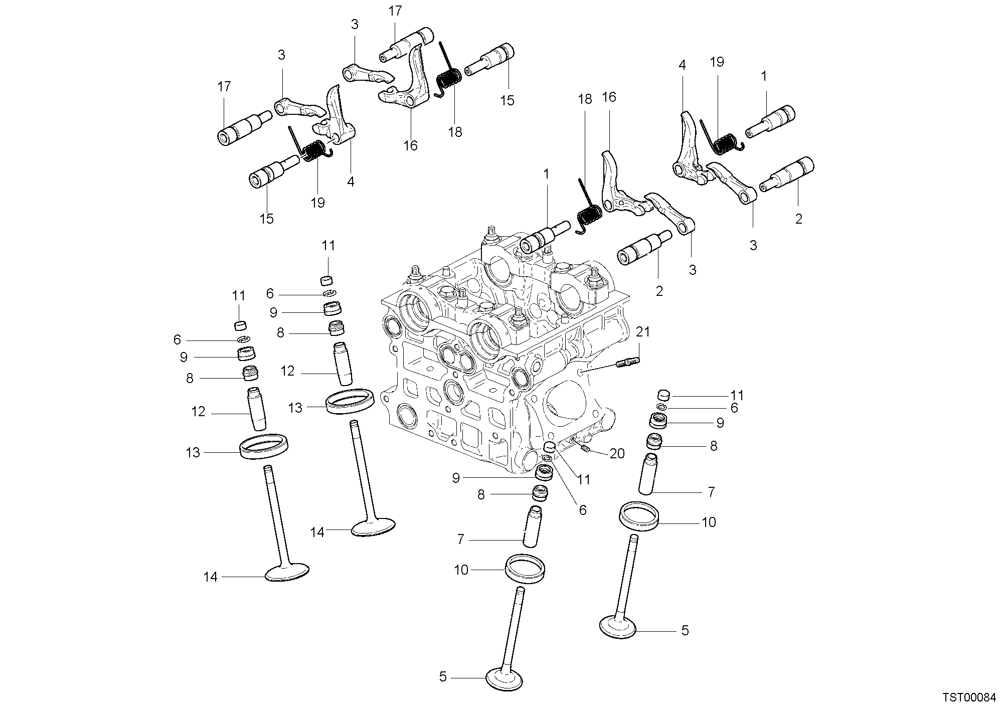 013 SOUPAPE POUR SUPERBIKE 749 2003