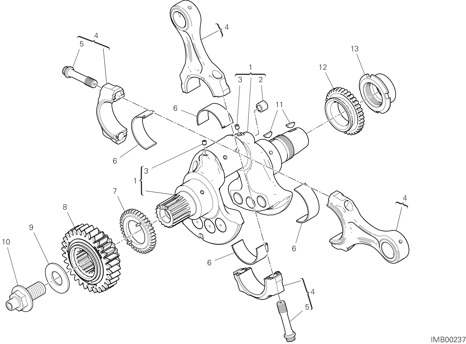006 VILEBREQUIN POUR SUPERBIKE 1299 SUPERLEGGERA 2017