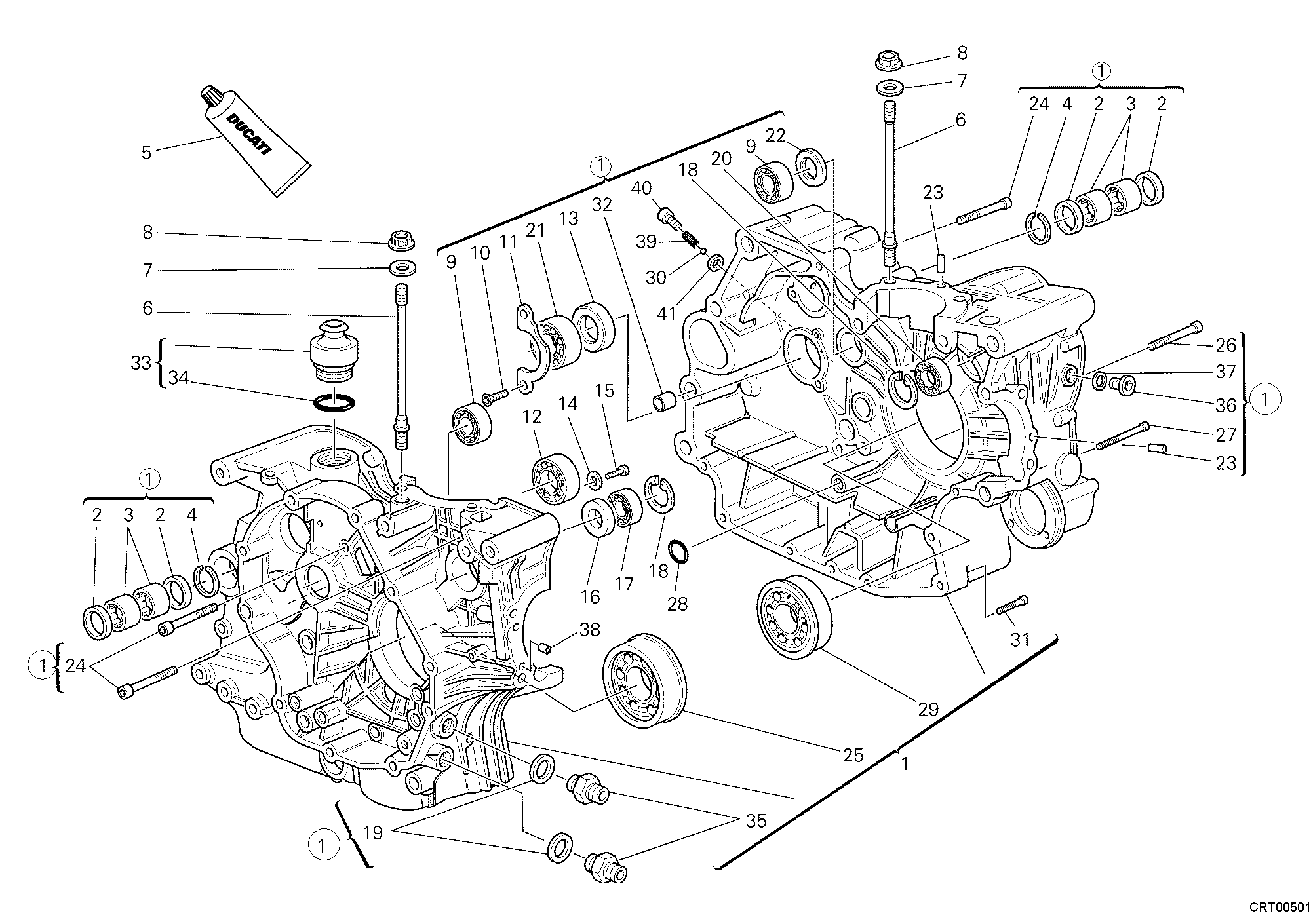 010 CARTER MOTEUR POUR SPORTCLASSIC GT1000 TOURING 2009