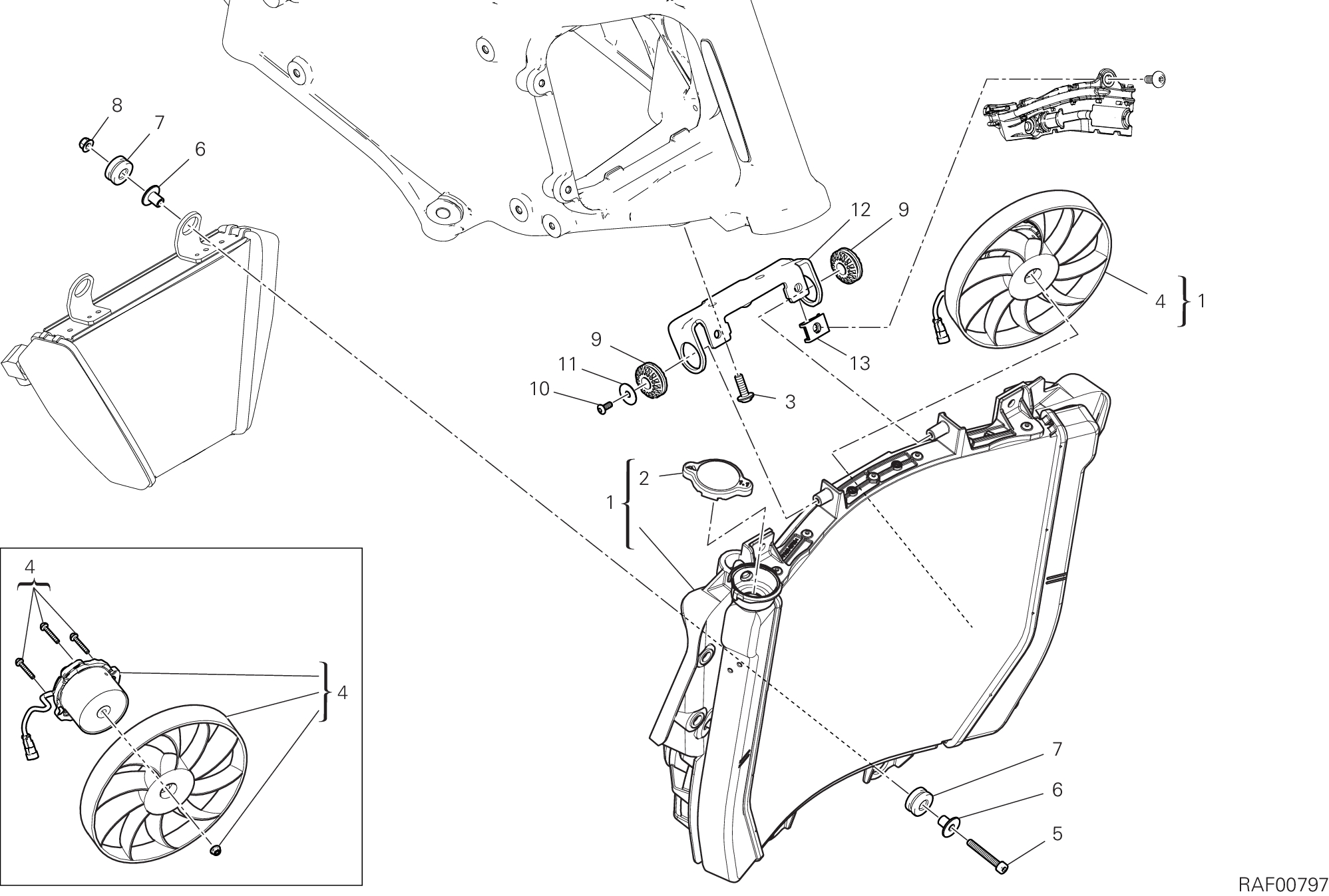 24A RADIATEUR DEAU POUR DIAVEL FOR BENTLEY 2024