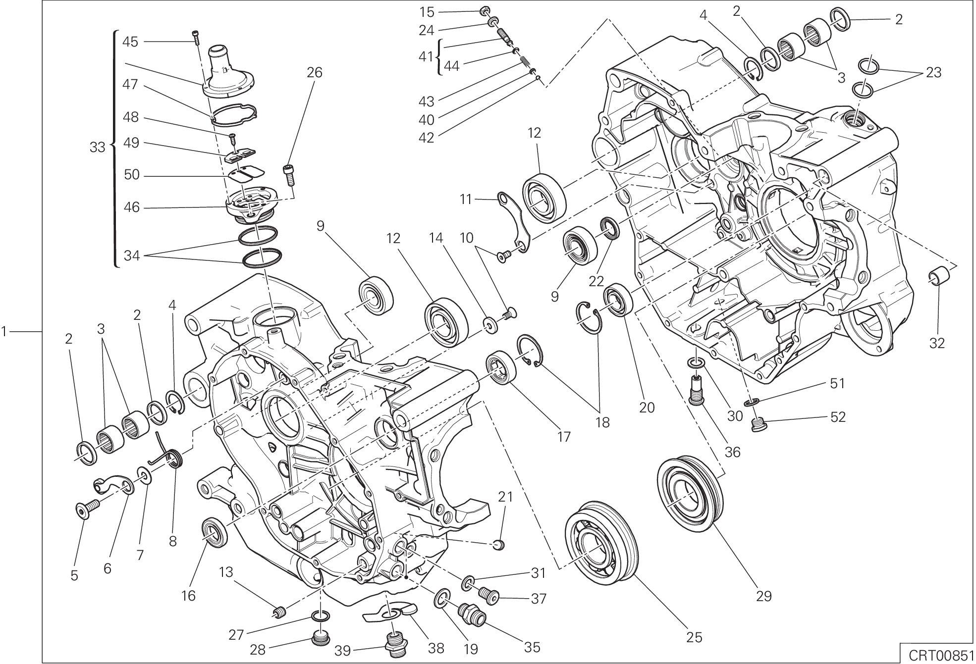 010 PAIRE DEMI CARTERS COMPLETS POUR MONSTER 797 2020