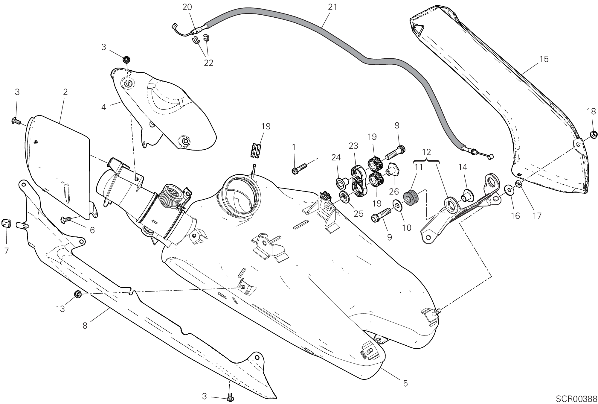 31A SILENCIEUX POUR SUPERBIKE PANIGALE V2 TROY BAYLISS 2022
