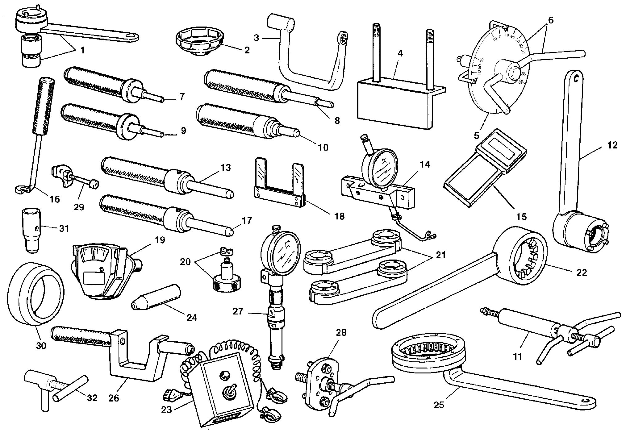 010 OUTILS DASSISTANCE MOTEUR POUR SUPERBIKE 748 SPS 1999