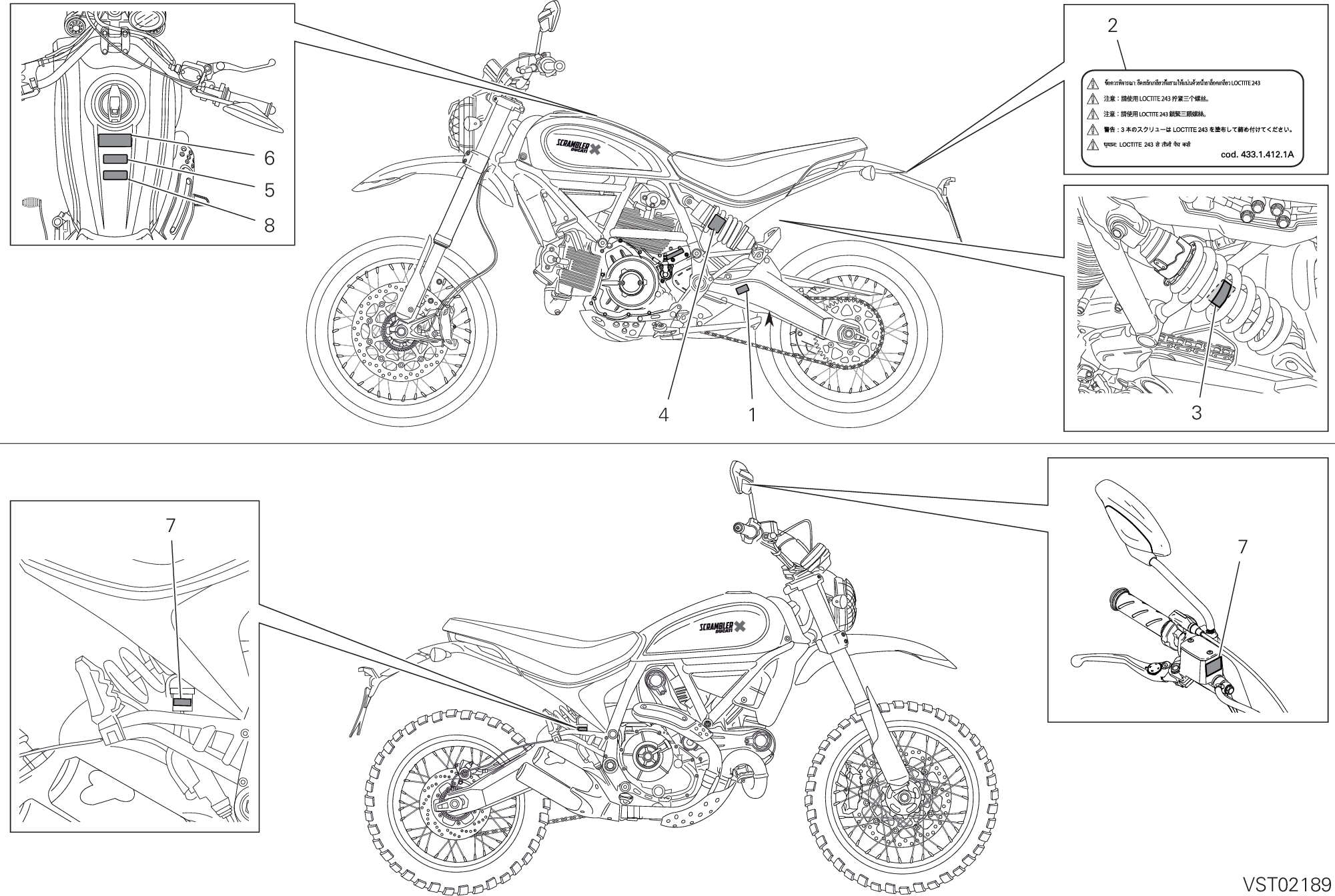 38A POSITIONNEMENT DE PLACEMENT POUR SCRAMBLER DESERT SLED 2021