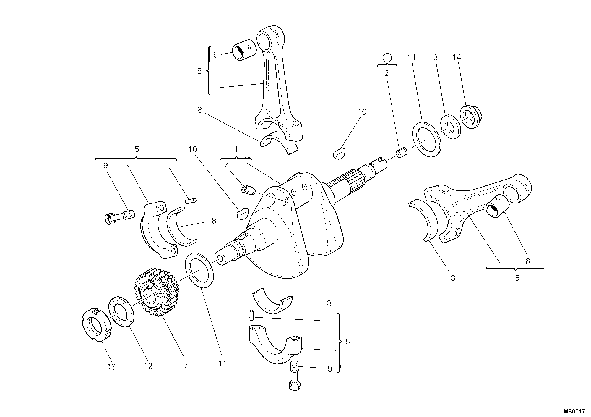 006 VILEBREQUIN POUR SUPERBIKE 848 EVO 2012