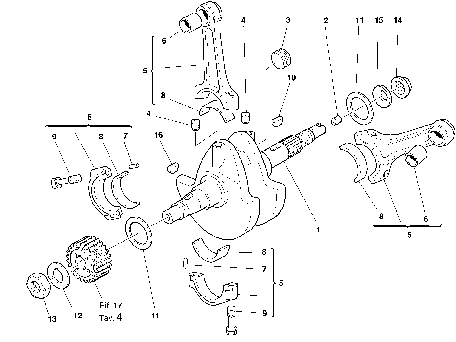 060 VILEBREQUIN POUR SUPERBIKE 748 1999
