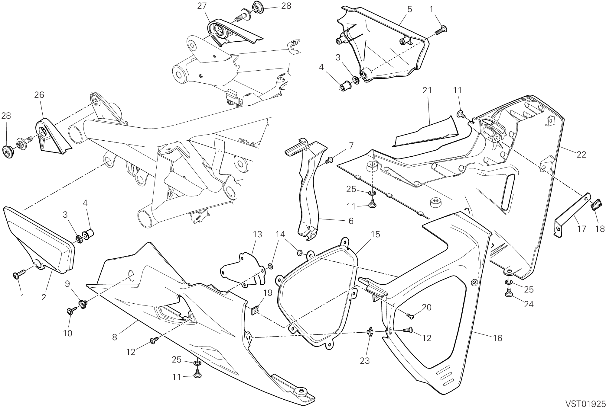 36C HABILLAGE POUR DIAVEL 1260 2020