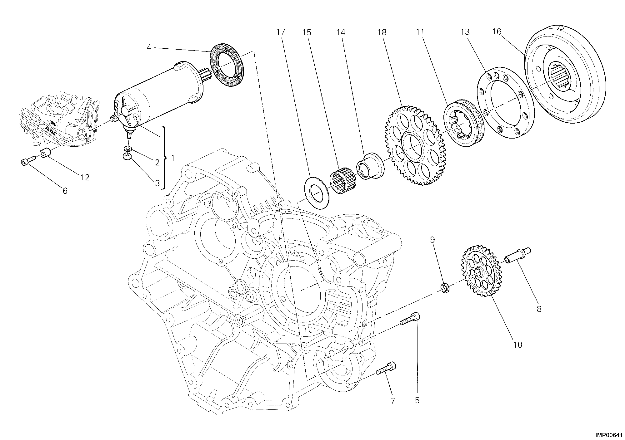 012 DEMARREUR ELECTRIQUE POUR SUPERBIKE 1198 R 2010