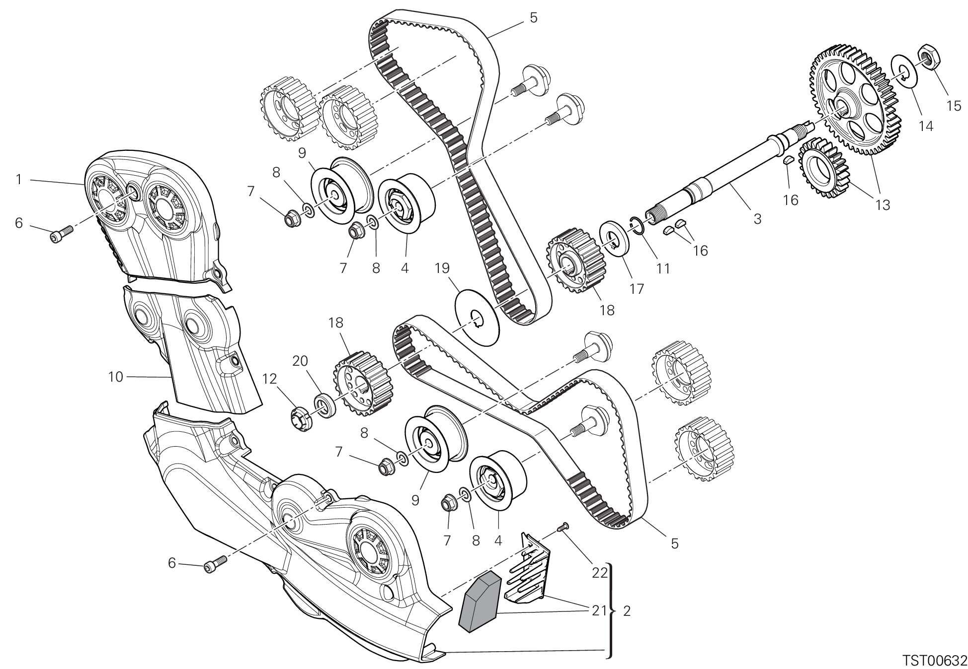 07A DISTRIBUTION POUR HYPERMOTARD 950 2023