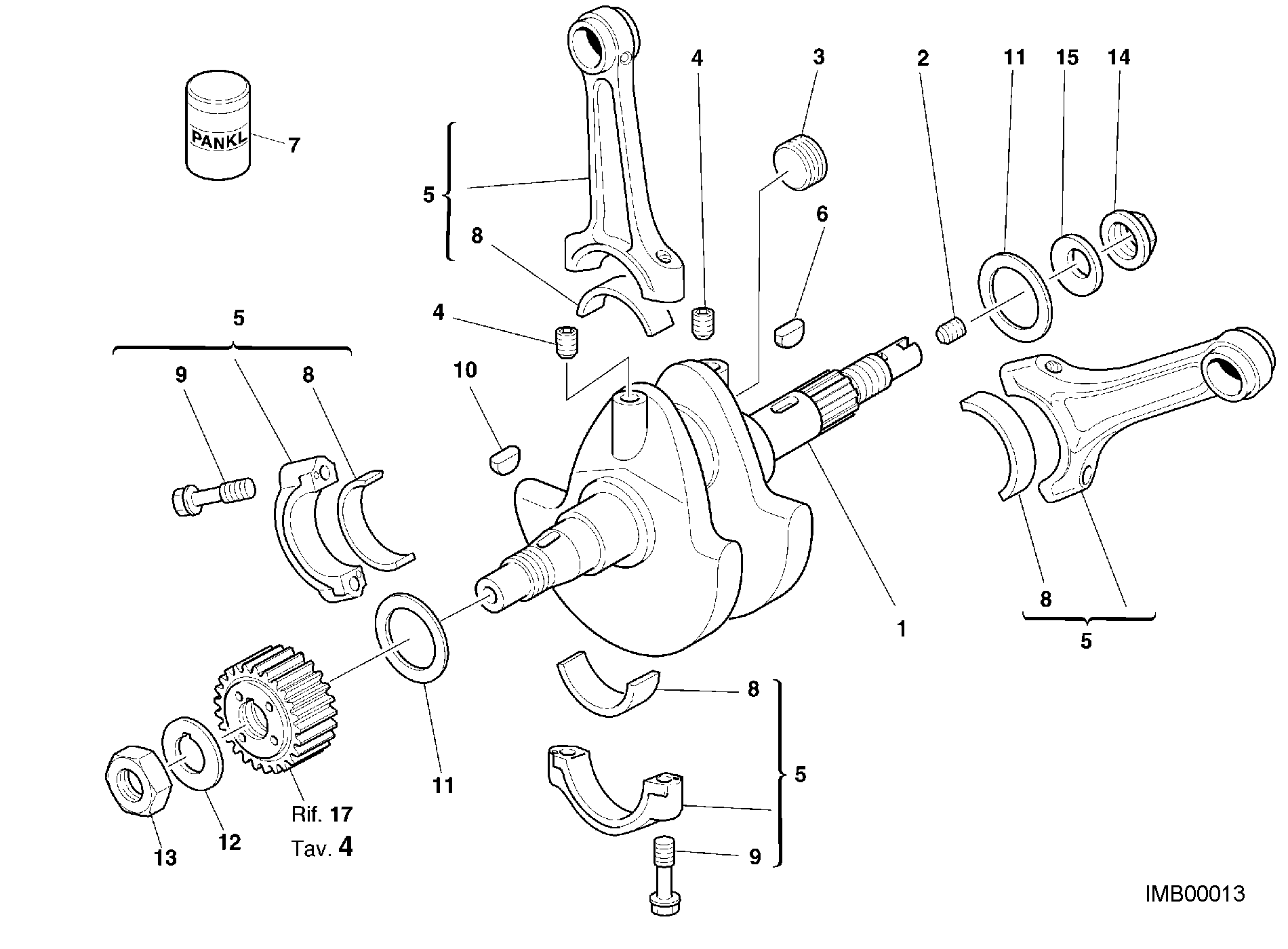 006 VILEBREQUIN POUR SUPERBIKE 996 SPS III 2000