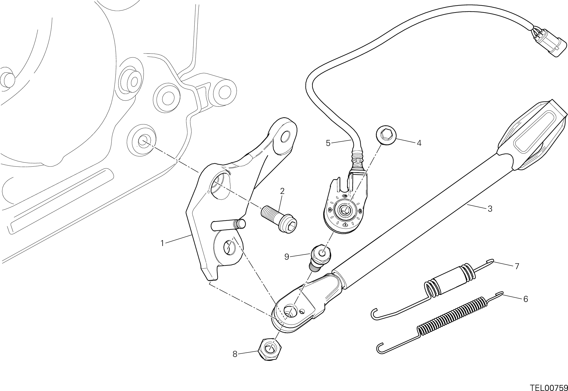 017 CAVALLETTO POUR HYPERMOTARD 2014