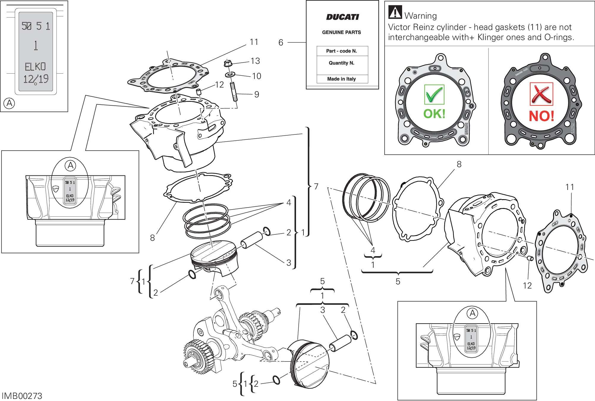 07B CYLINDRES PISTONS KOENIG POUR XDIAVEL 2021