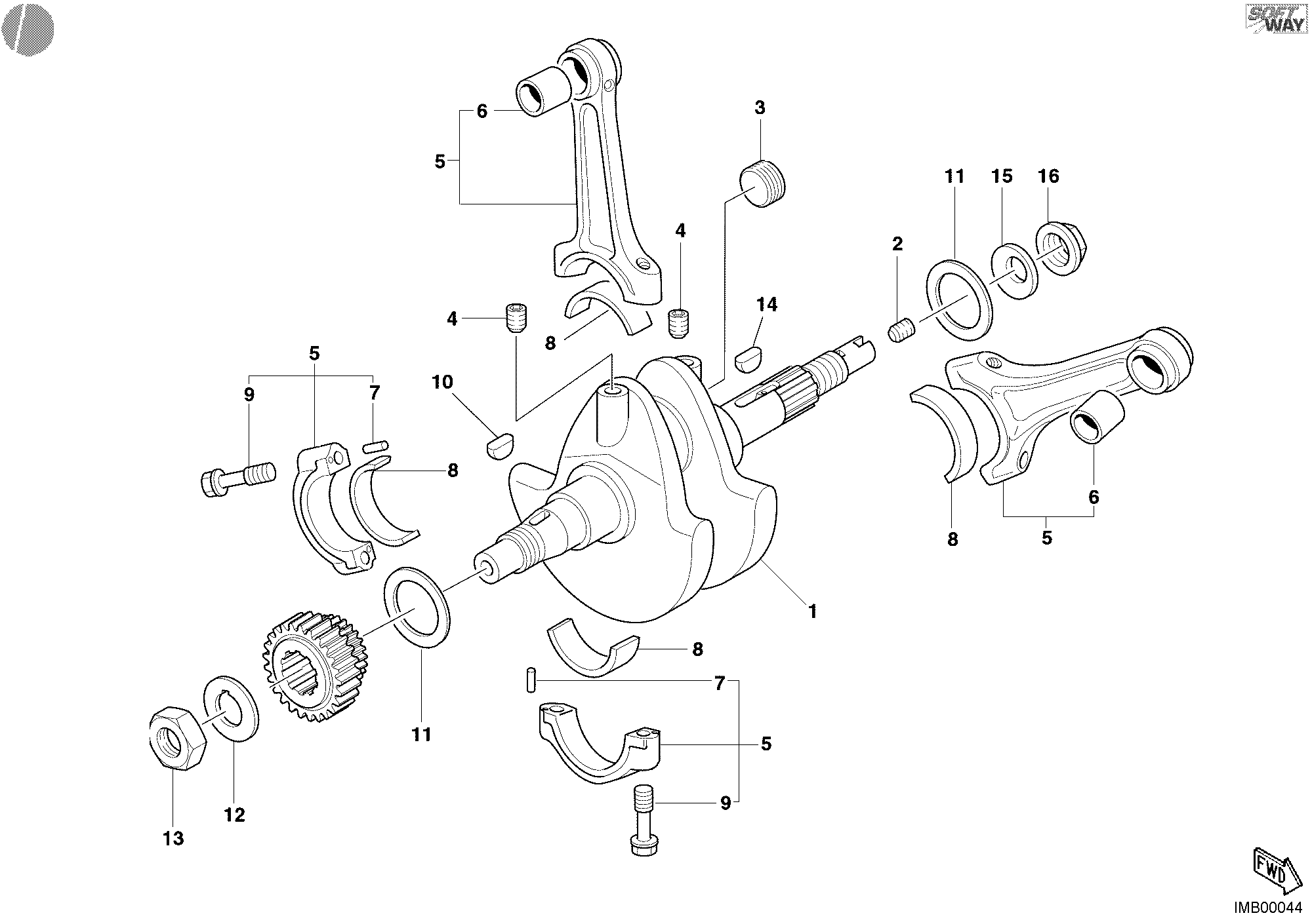 006 VILEBREQUIN POUR MONSTER 400 2004