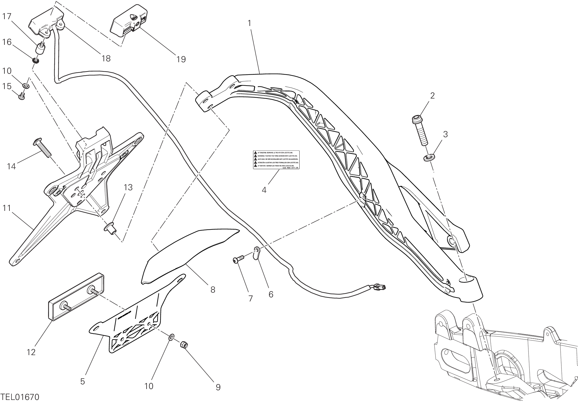 21A PORTE BALAI POUR SCRAMBLER FULL THROTTLE 2G 2024