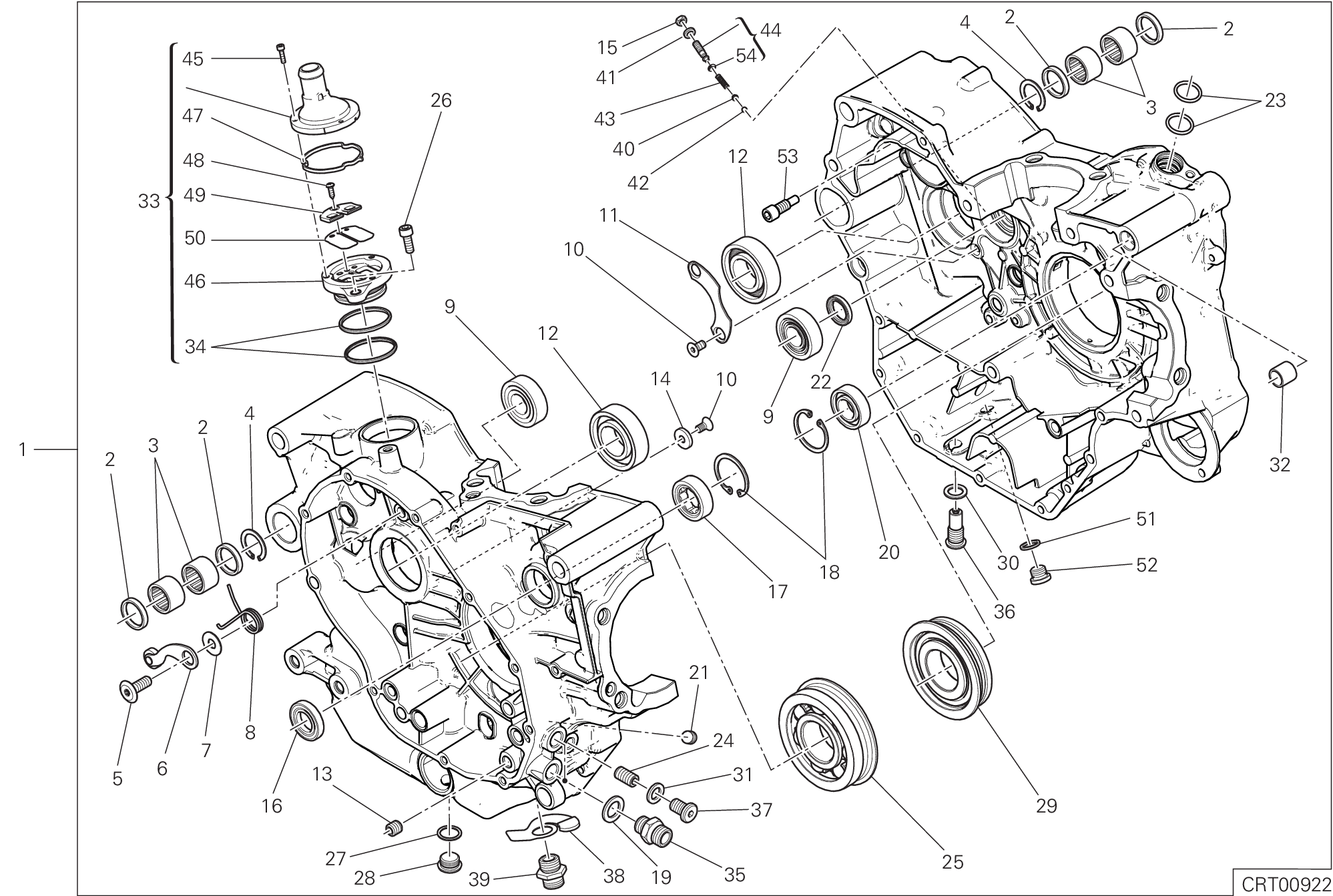 09A PAIRE DE DEMI CARTERS POUR SCRAMBLER ICON 2022