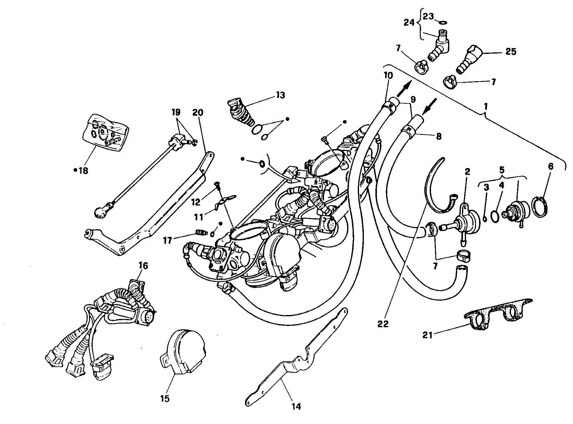 016 CORPS PAPILLON POUR SUPERBIKE 916 R 1997