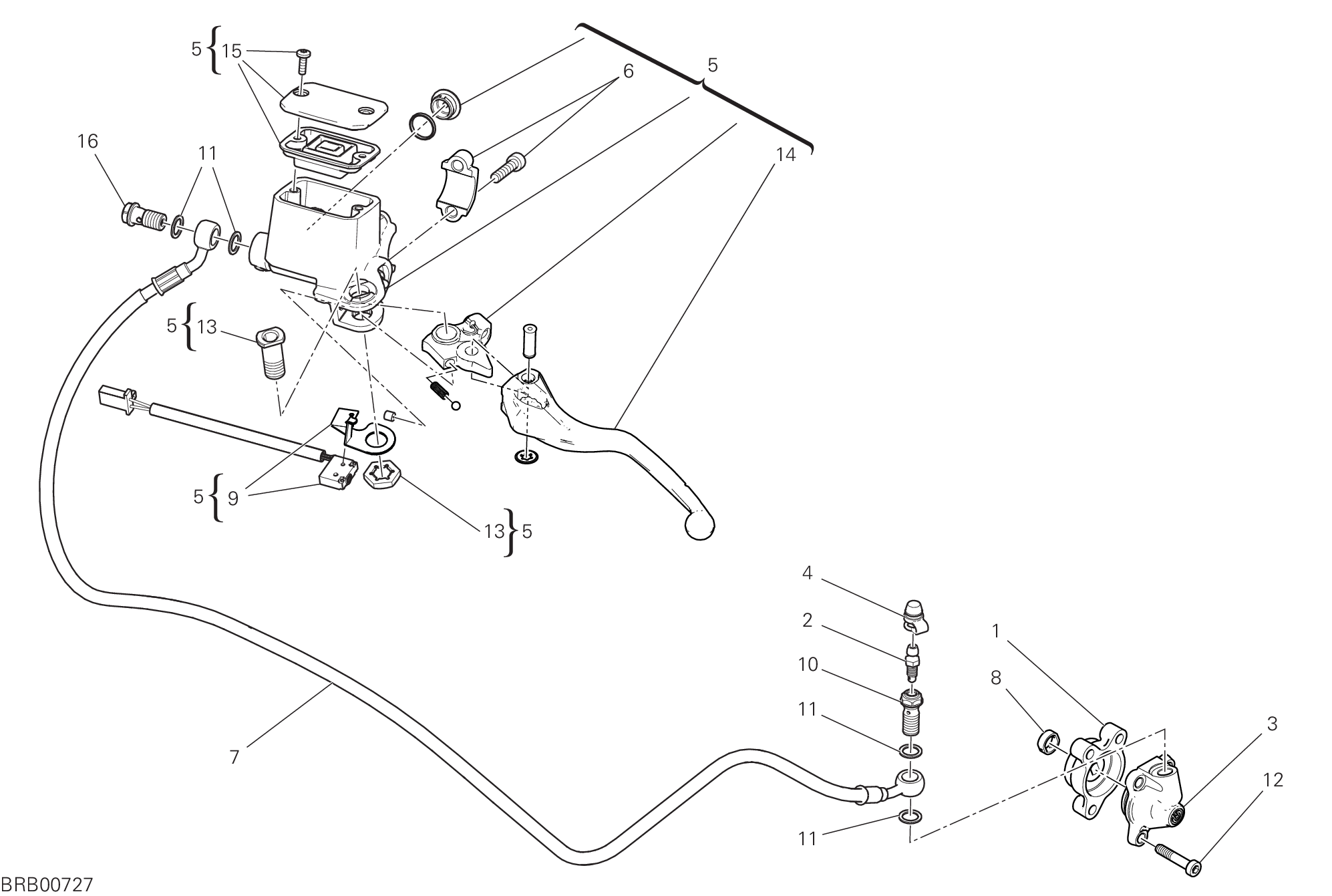 22B COMANDO FRIZIONE POUR SCRAMBLER 1100 SPORT PRO 2020