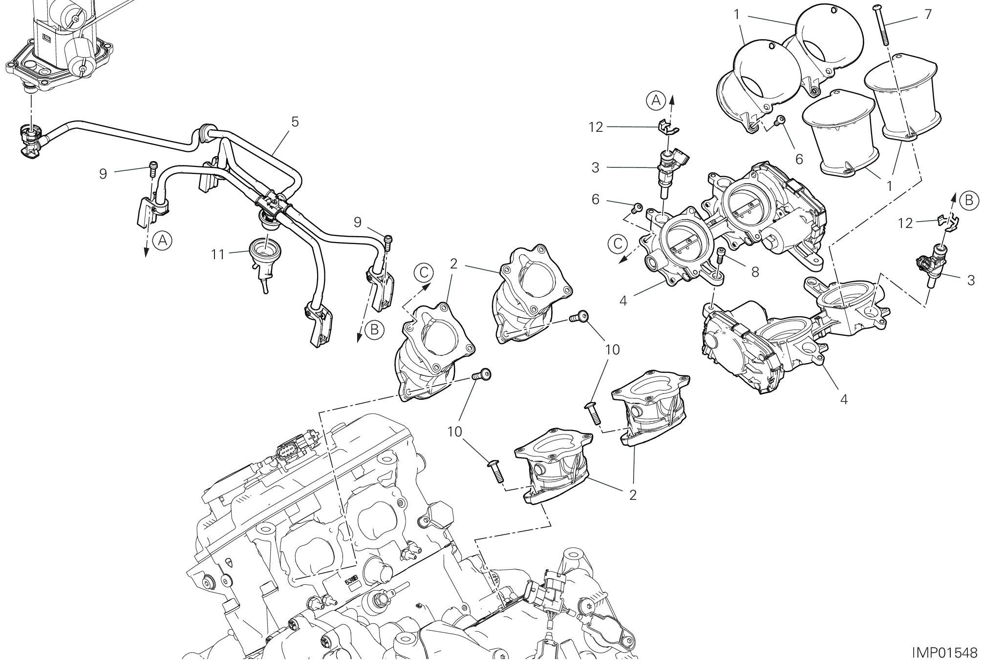 35A CORPS PAPILLON POUR DIAVEL FOR BENTLEY 2024