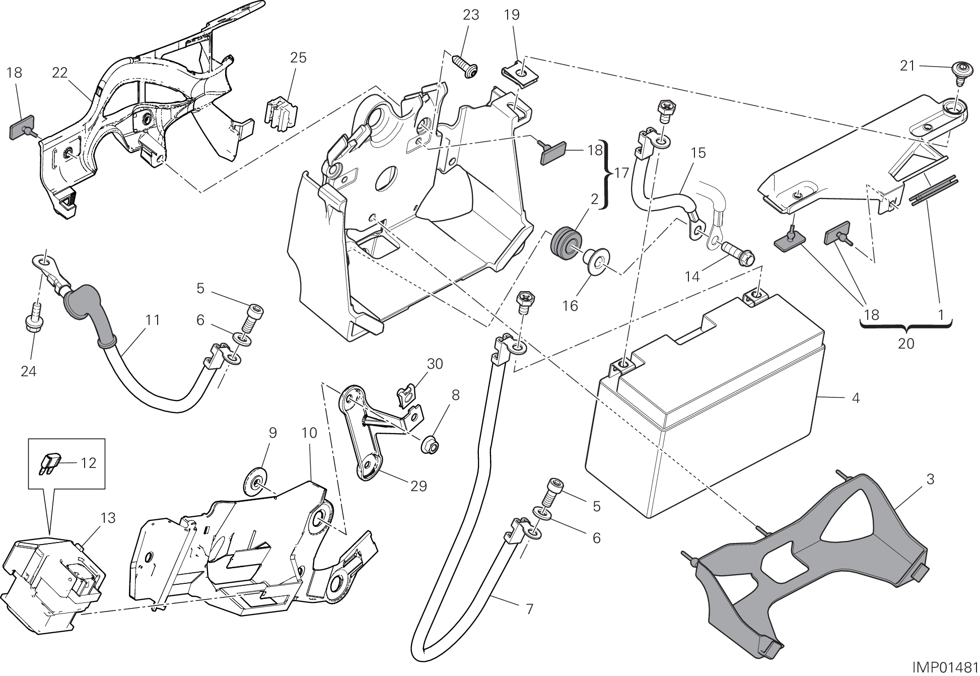 13B SUPPORT BATTERIE POUR STREETFIGHTER V2 2022