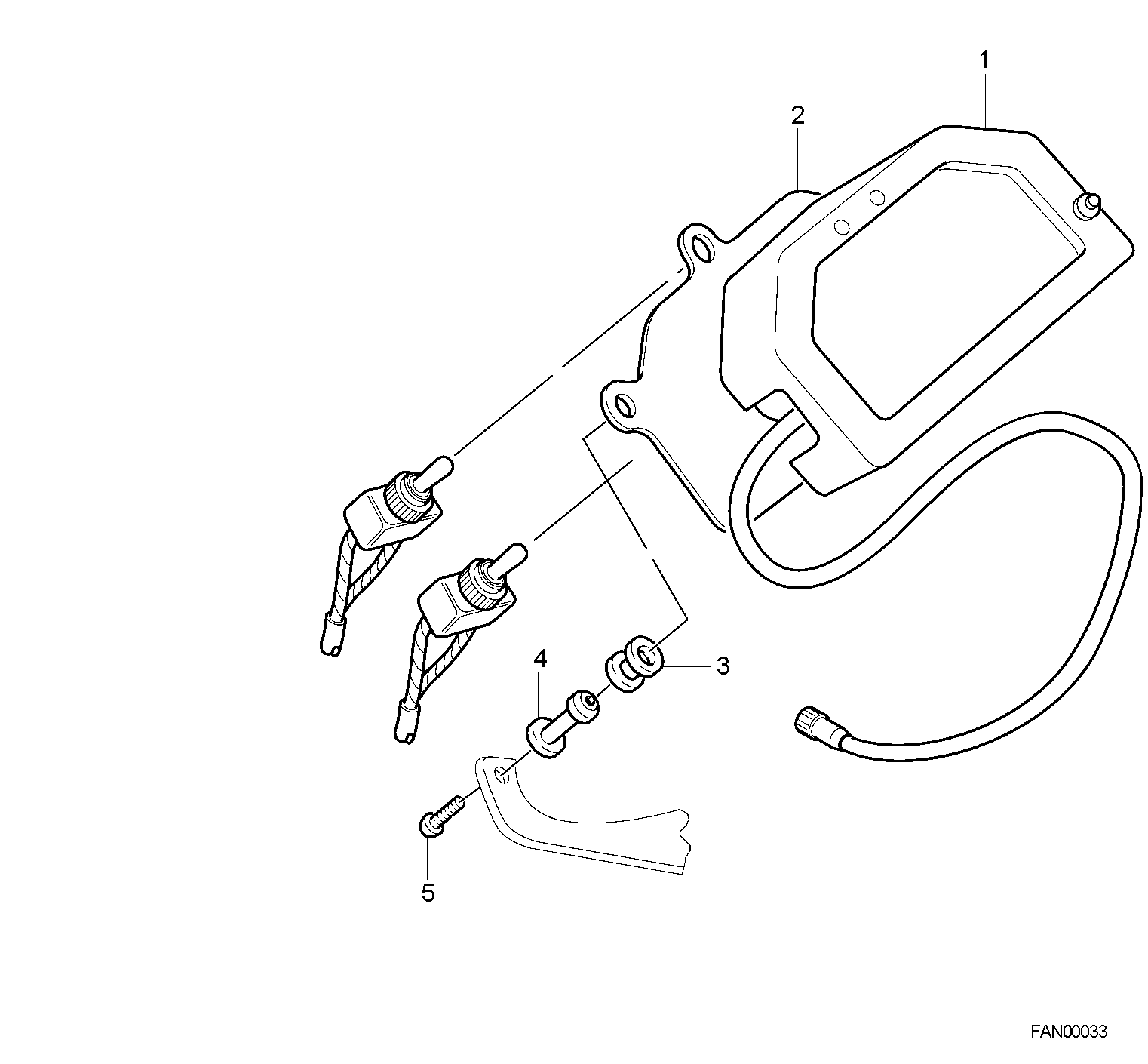 020 COMPTEURS POUR SUPERBIKE 996 RS 2001
