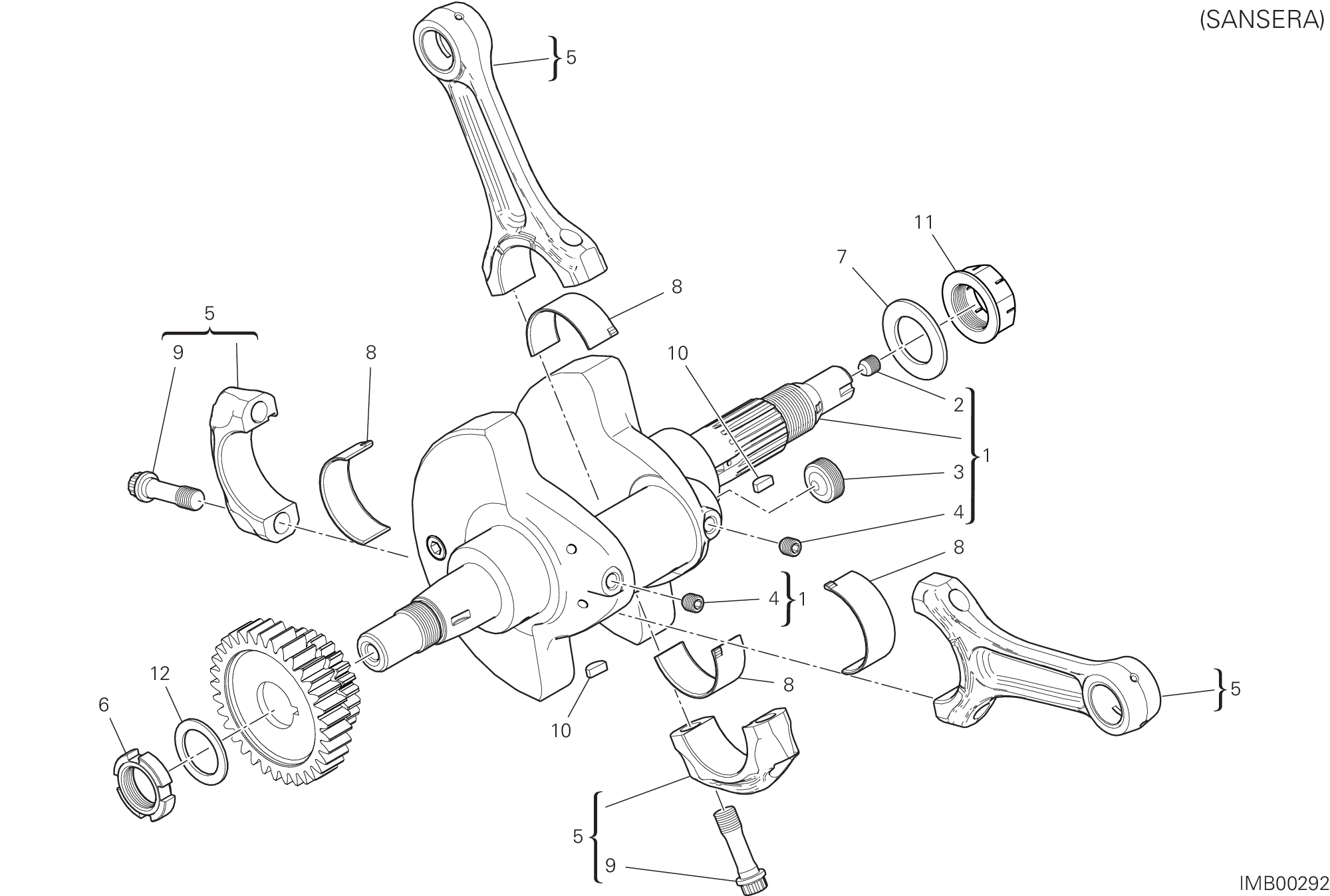 006 VILEBREQUIN POUR MULTISTRADA V2 S 2022